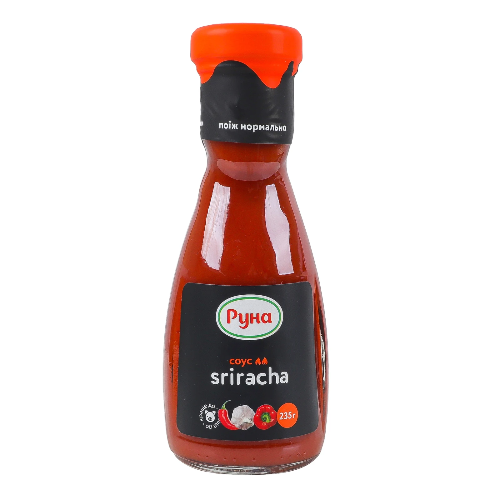 Соус Руна Sriracha стерилізований 235г Фото №:1