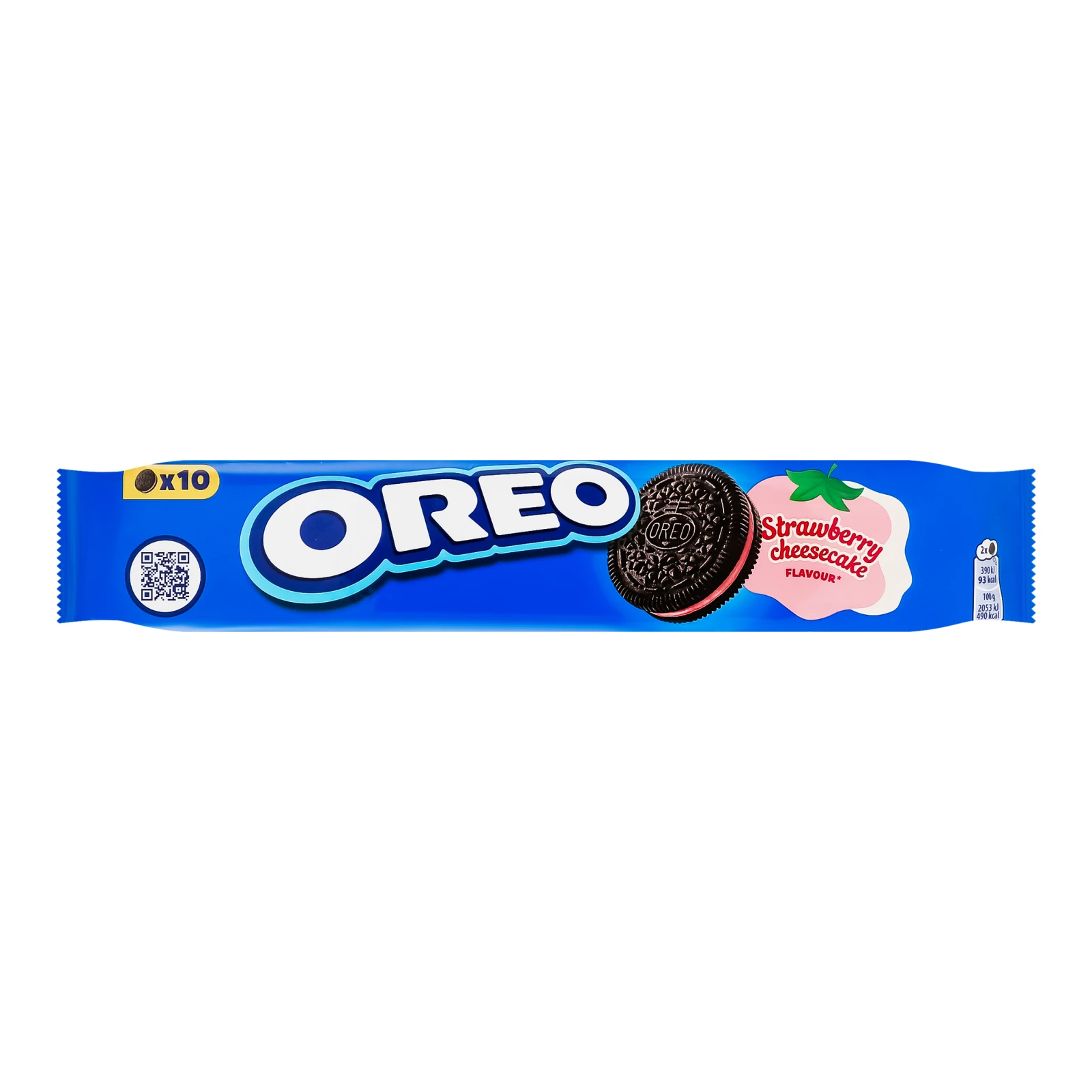 Печиво Oreo Strawberry cheesecake з какао та начинкою 95г Фото №:1