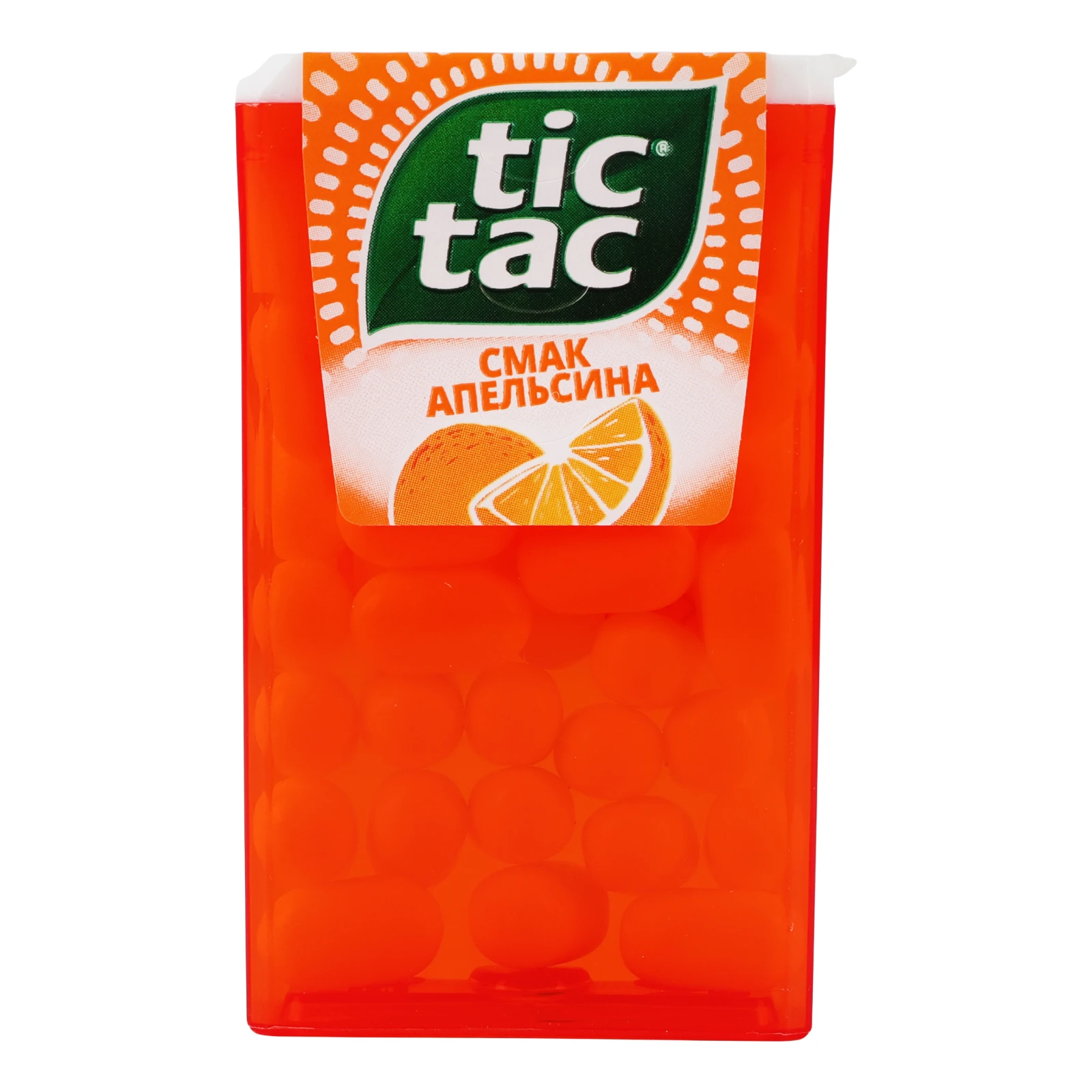 Драже Tic Tac Смак Апельсина 18г Фото навігації №:1