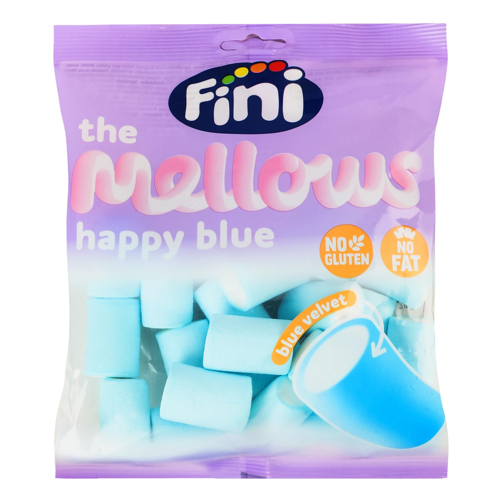 Маршмелоу Fini The mellows Happy blue 80г Фото №:1