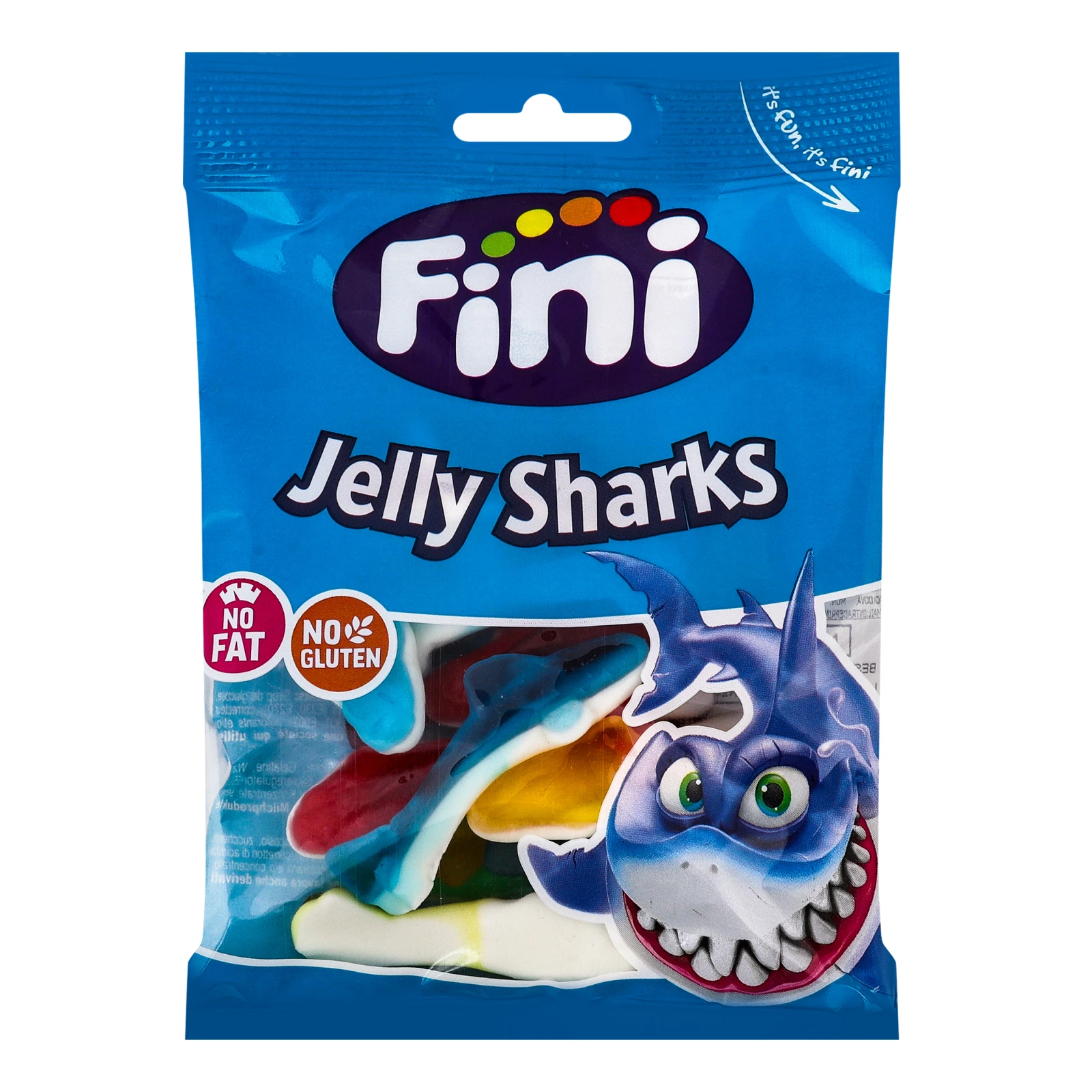 Цукерки желейні Fini Акули 90г Фото №:1