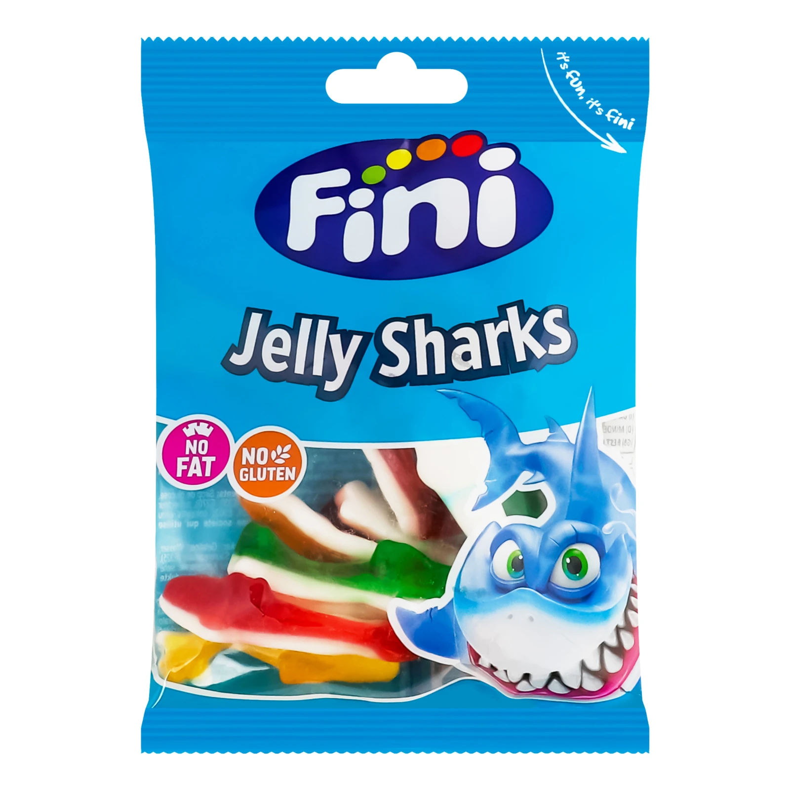 Цукерки желейні Fini Jelly sharks 90г Фото №:1