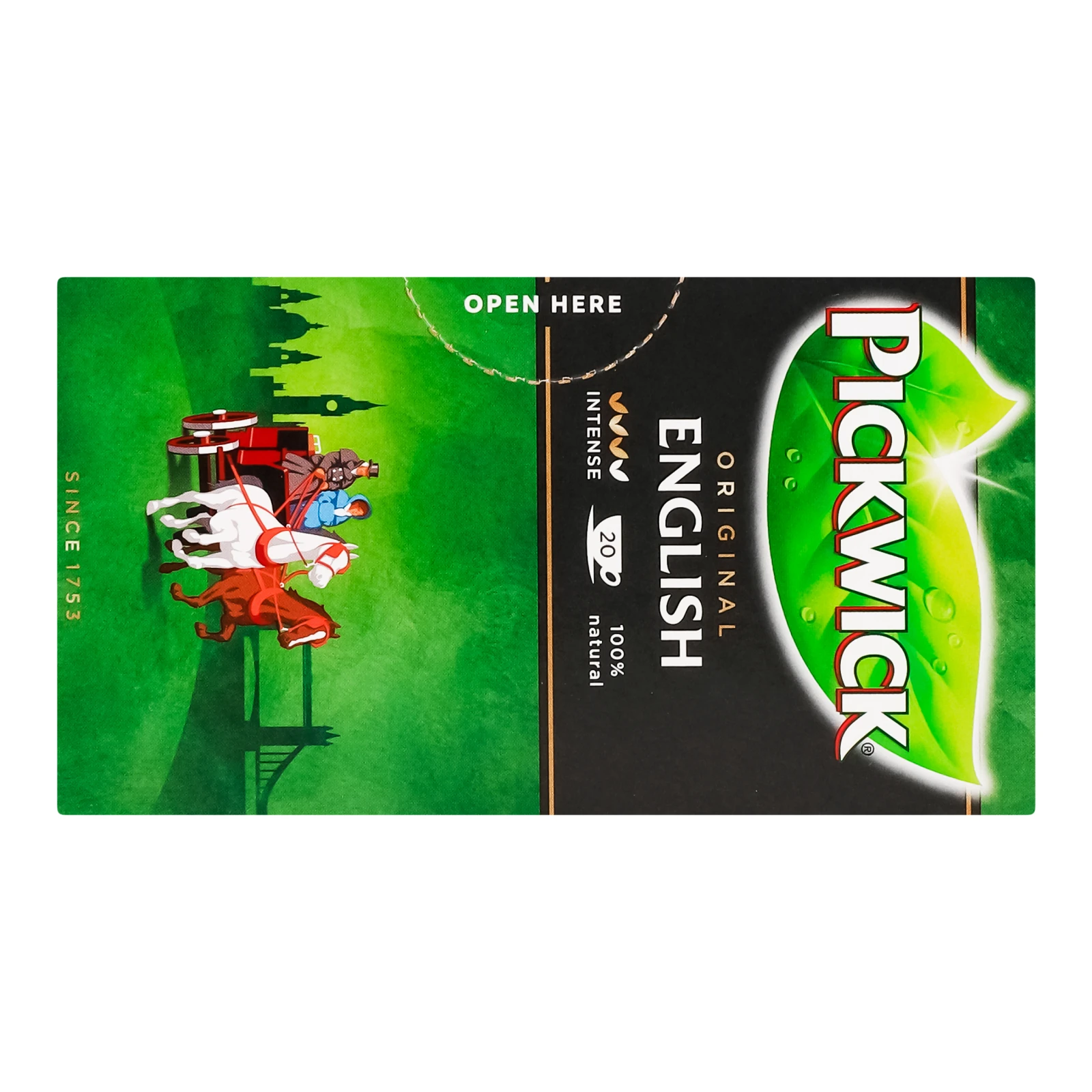 Чай Pickwick Original English чорний натуральний 20х2г Фото №:2