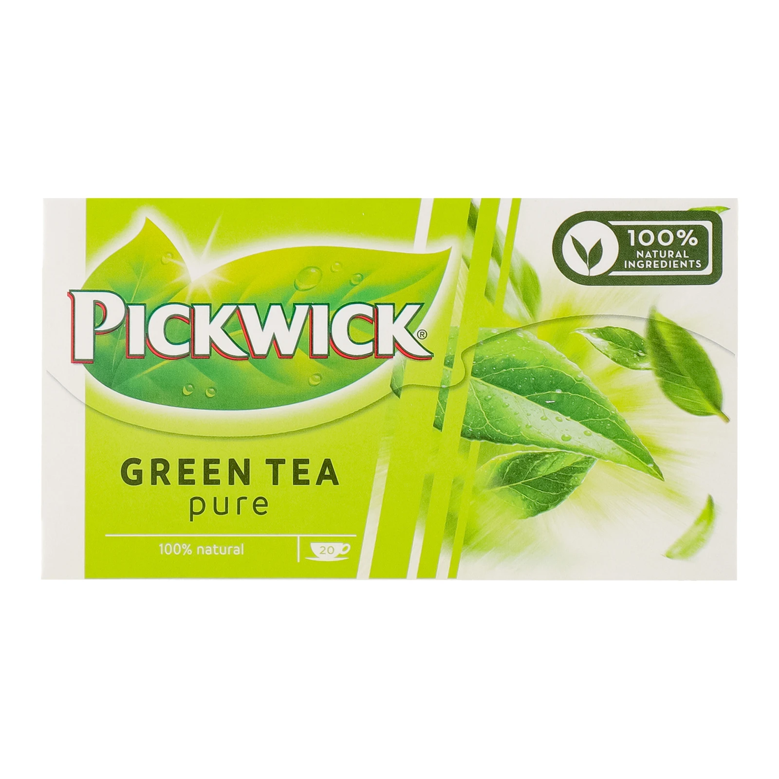 Чай Pickwick Pure зелений натуральний 20*1.5г Фото навігації №:1