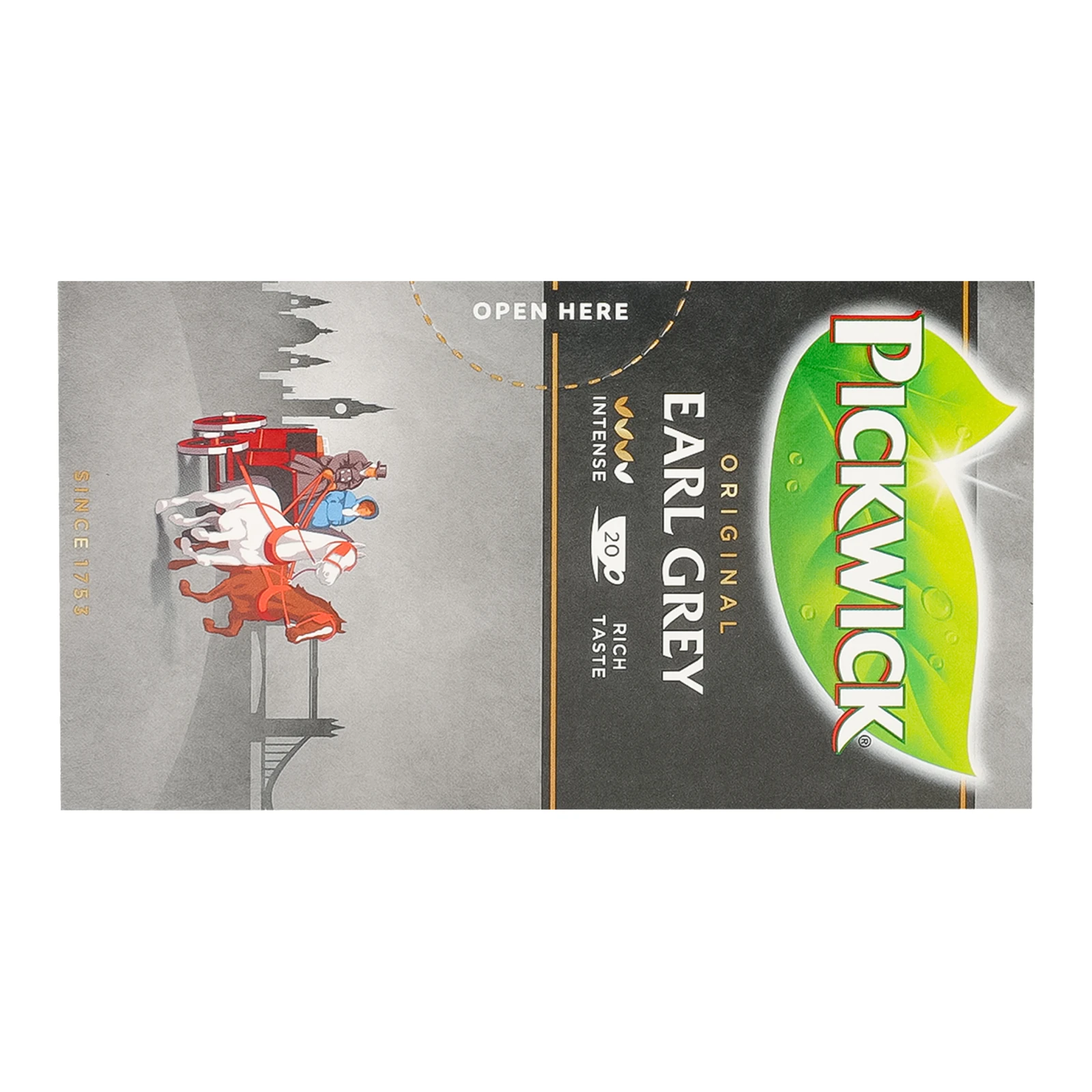 Чай Pickwick Original Earl Grey чорний з ароматом бергамоту 20*2г Фото №:2