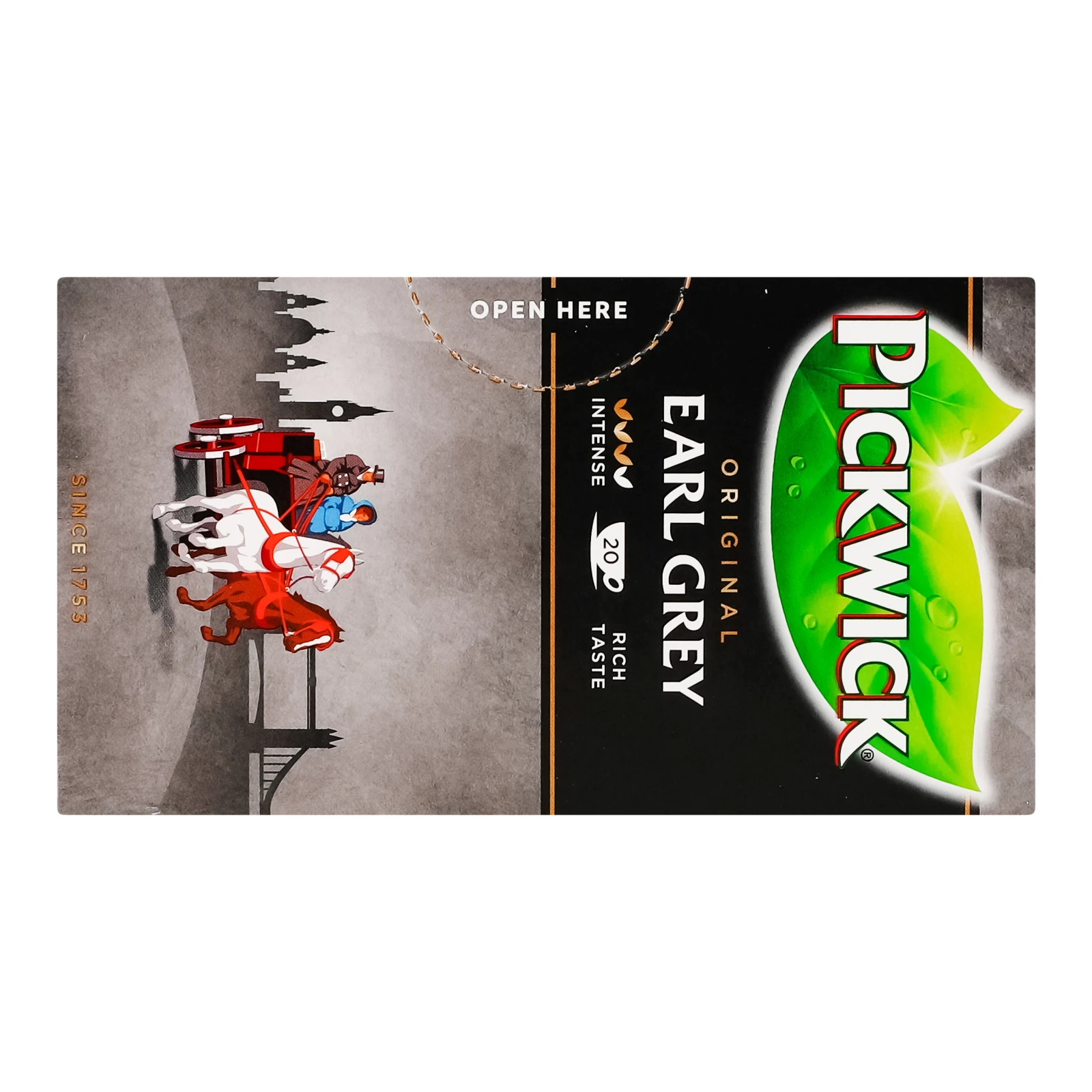 Чай Pickwick Original Earl Grey чорний з ароматом бергамоту 20х2г Фото №:2