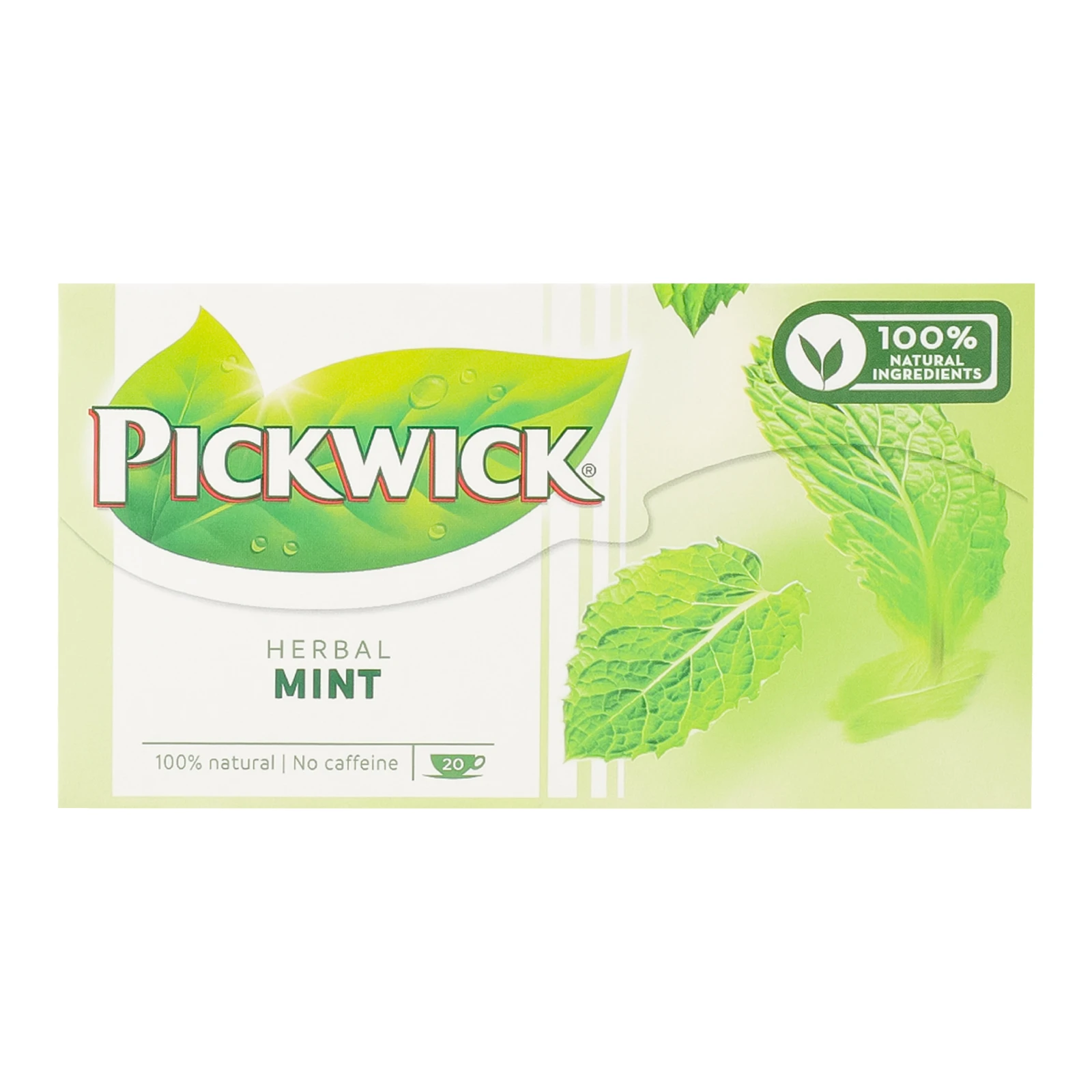 Чай Pickwick Herbal м'ятний натуральний 20*1.5г/уп Фото №:1