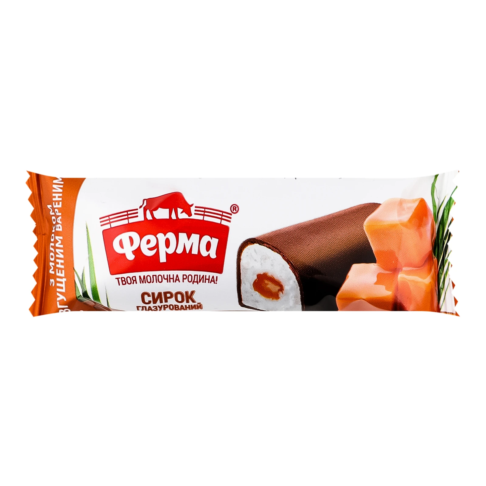 Сирок глазурований Ферма з молоком згущеним вареним 23% 36г