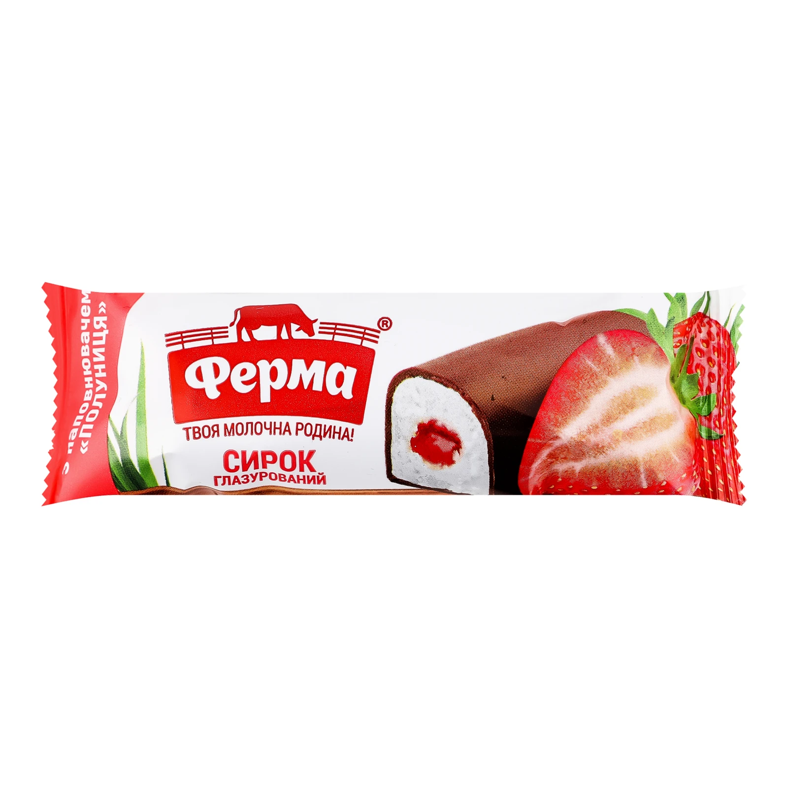 Сирок глазурований Ферма Полуниця 23% 36г Фото №:1
