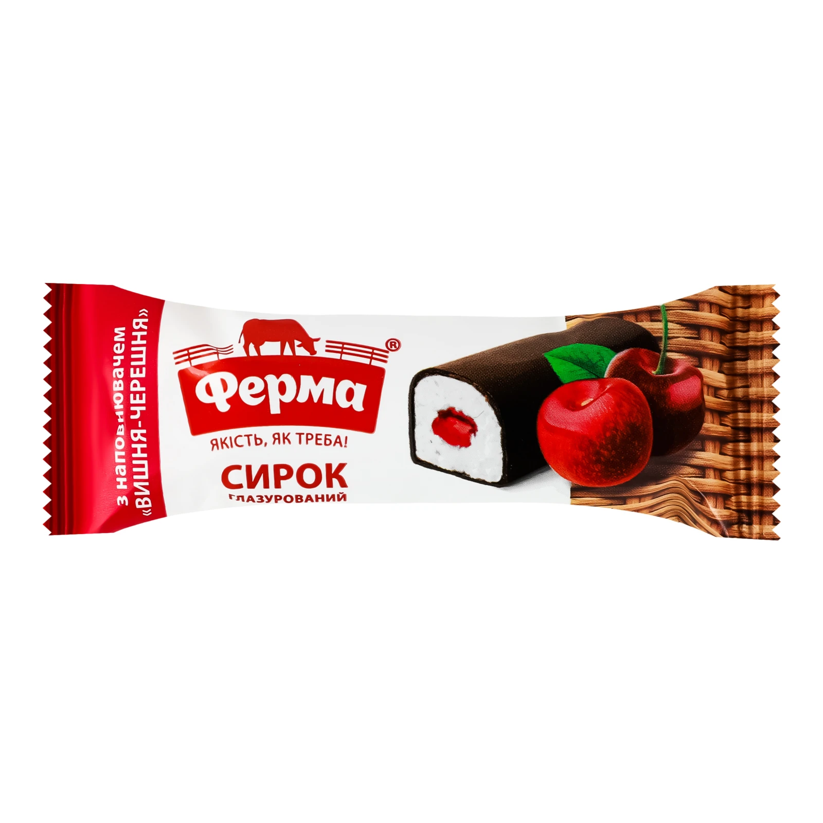 Сирок глазурований Ферма Вишня-черешня 23% 36г Фото №:1