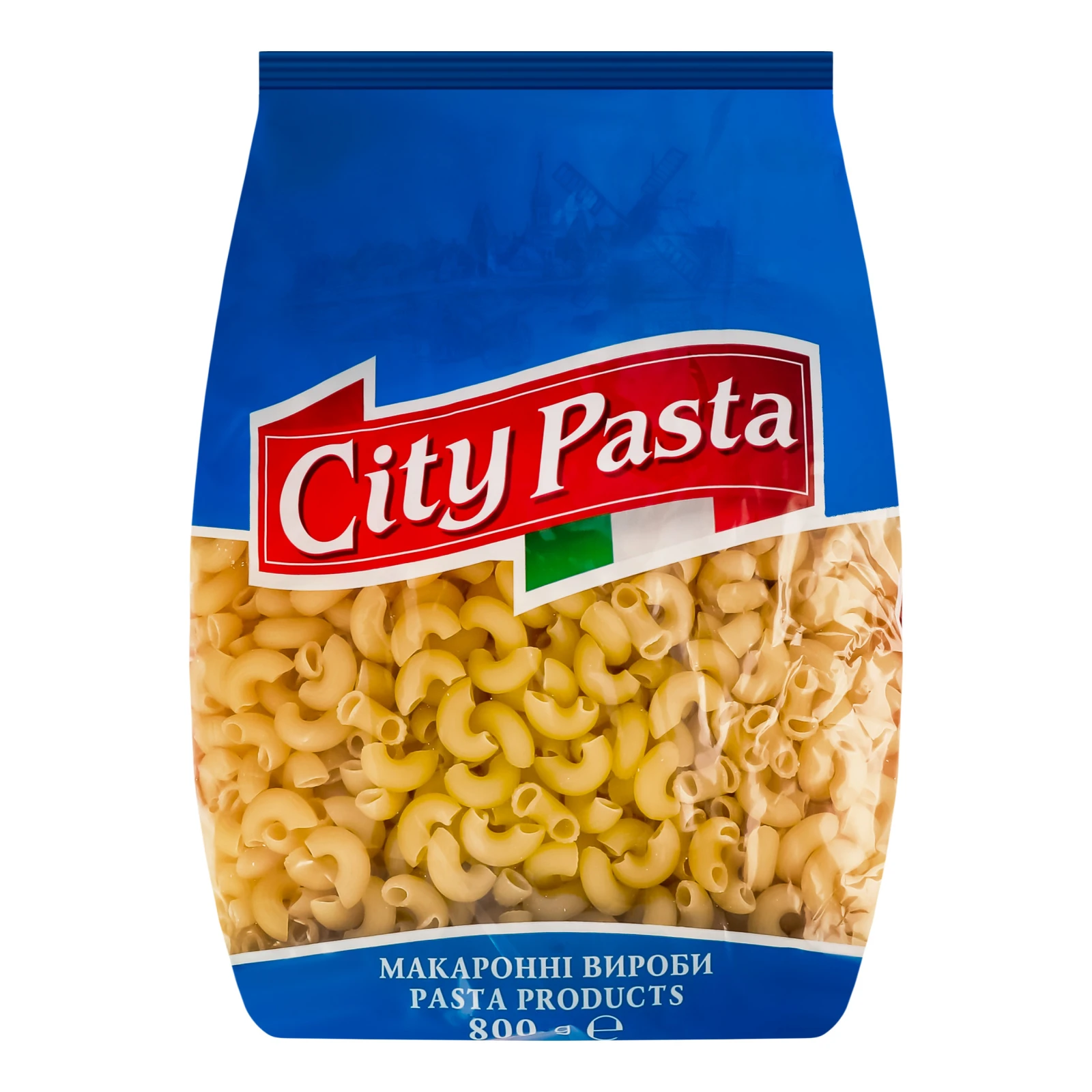 Макарони City Pasta ріжки 800г Фото №:1
