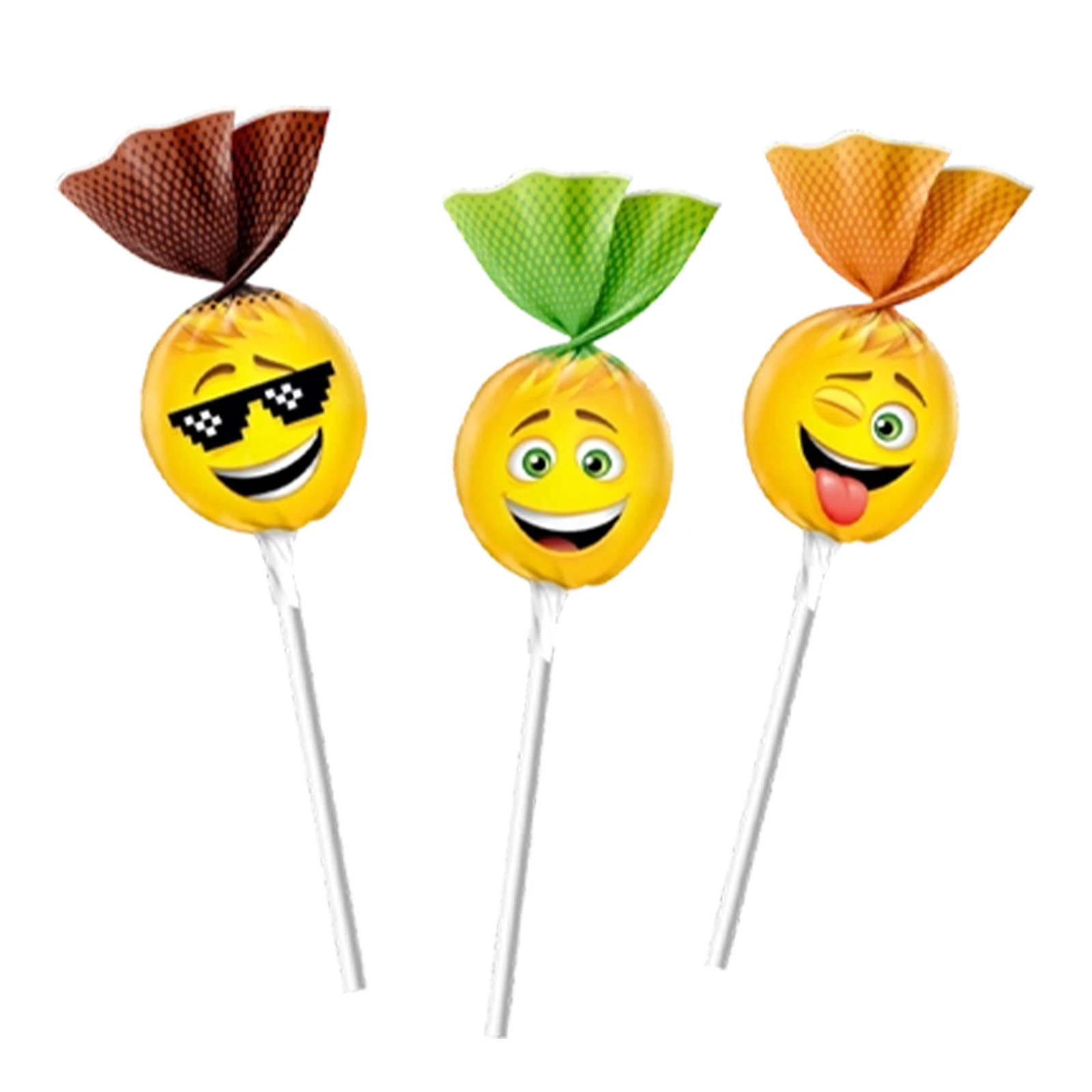 Цукерки Roshen карамель Lollipops з коктельними смаками