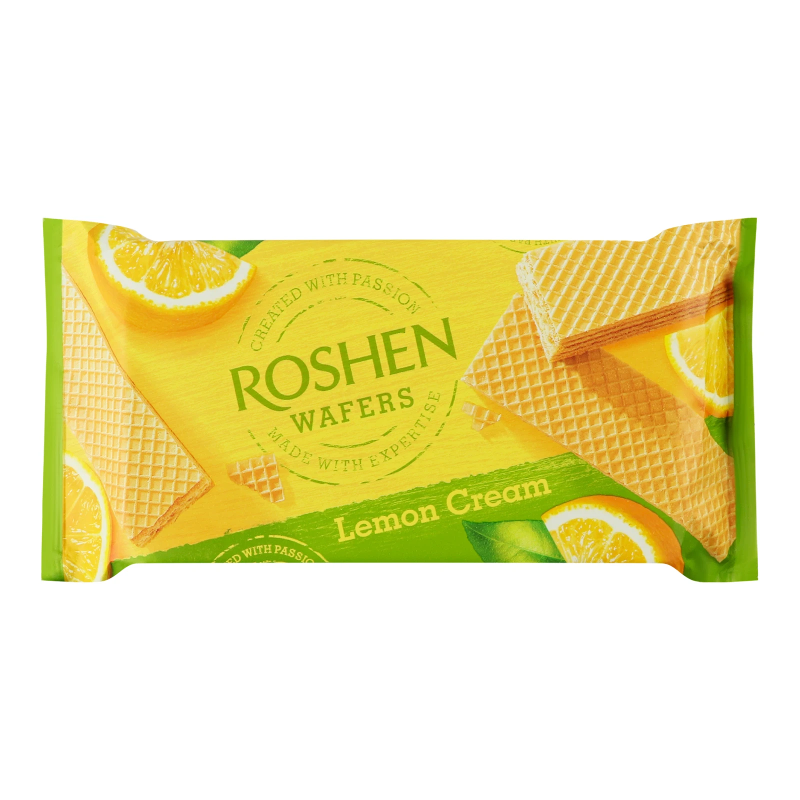 Вафлі Roshen Wafers Lemon Cream 216г Фото №:1