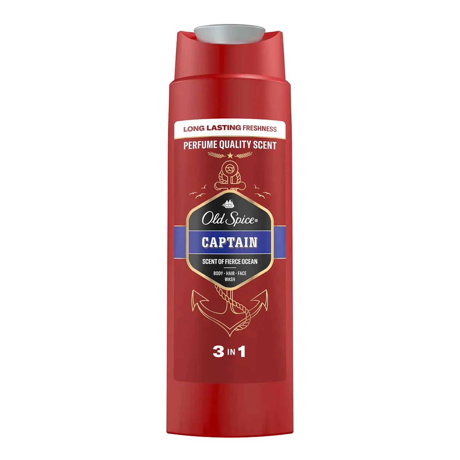 Гель для душу та шампунь Old Spice Captain 3в1 250мл Фото №:1