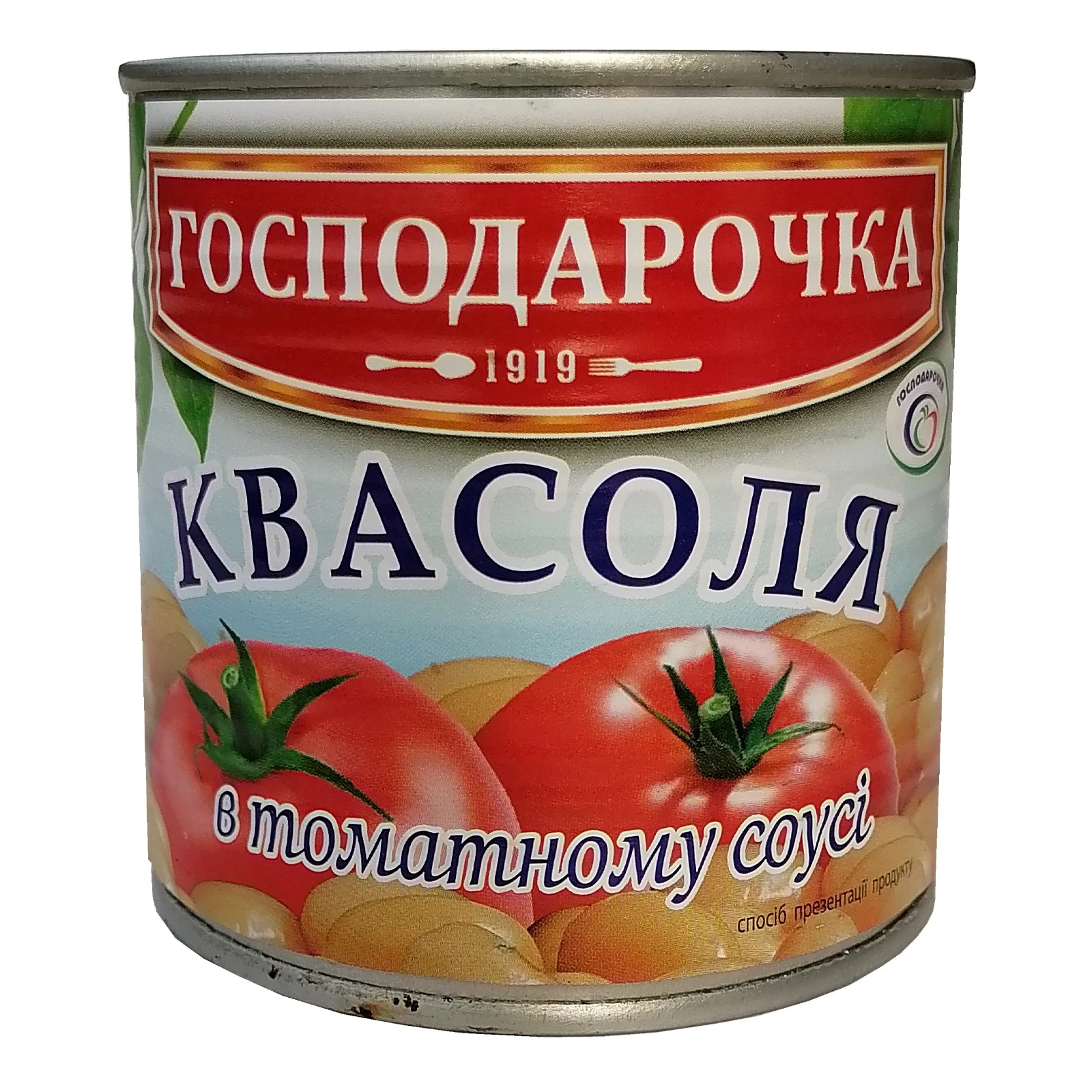 Квасоля Господарочка в томатному соусі 420г Фото №:1