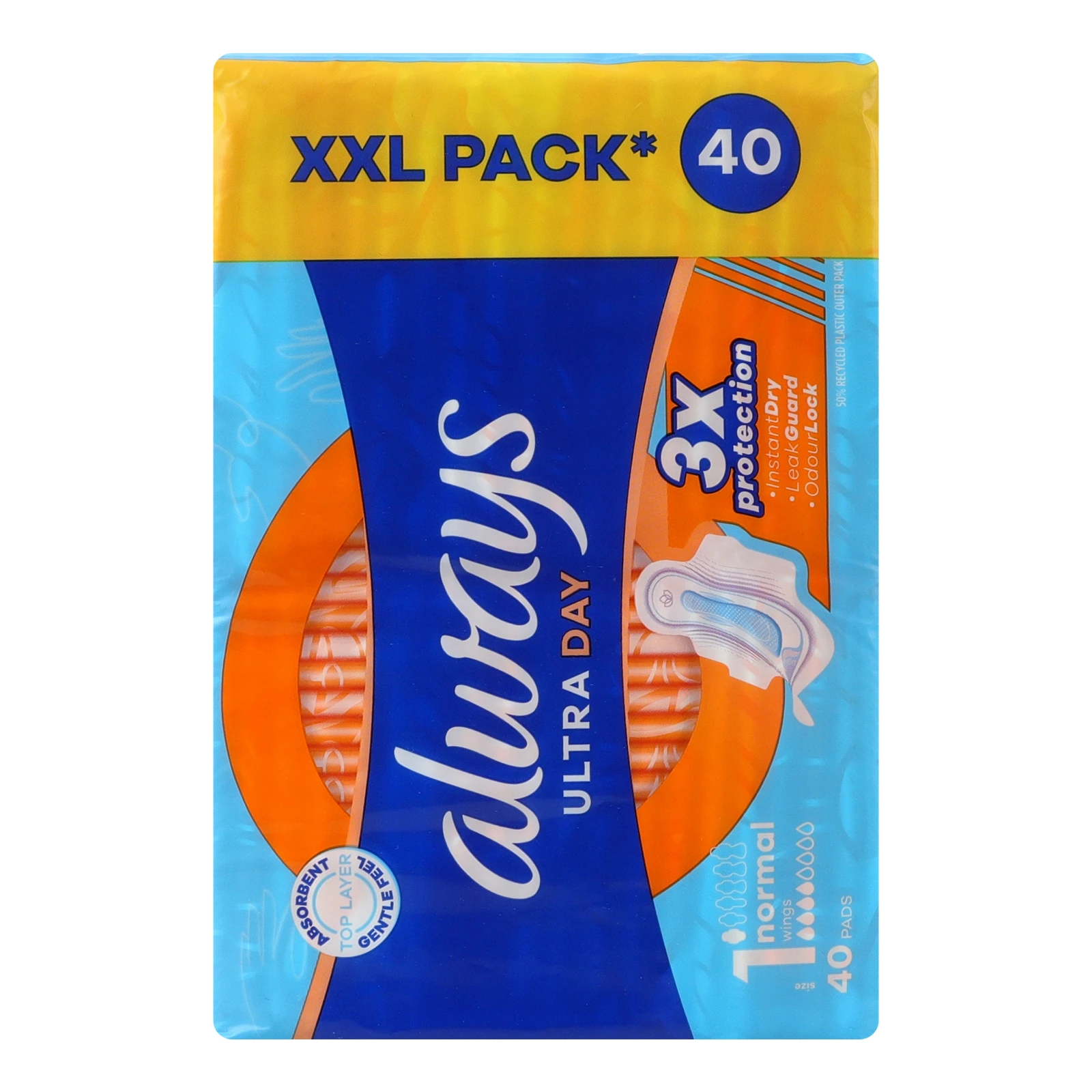 Прокладки Always гігієнічні Ultra Day Normal ароматизовані 40шт Фото №:2