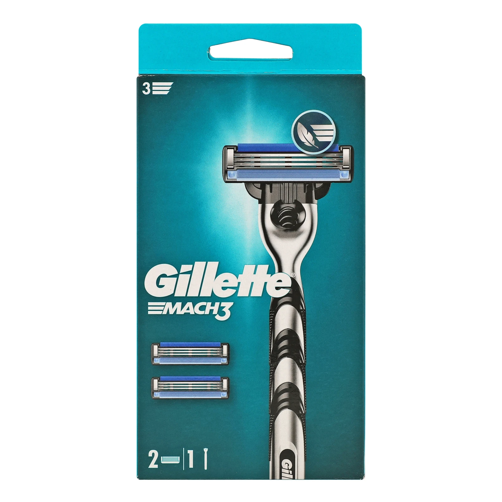 Бритва Gillette Mach 3 зі змінними касетами