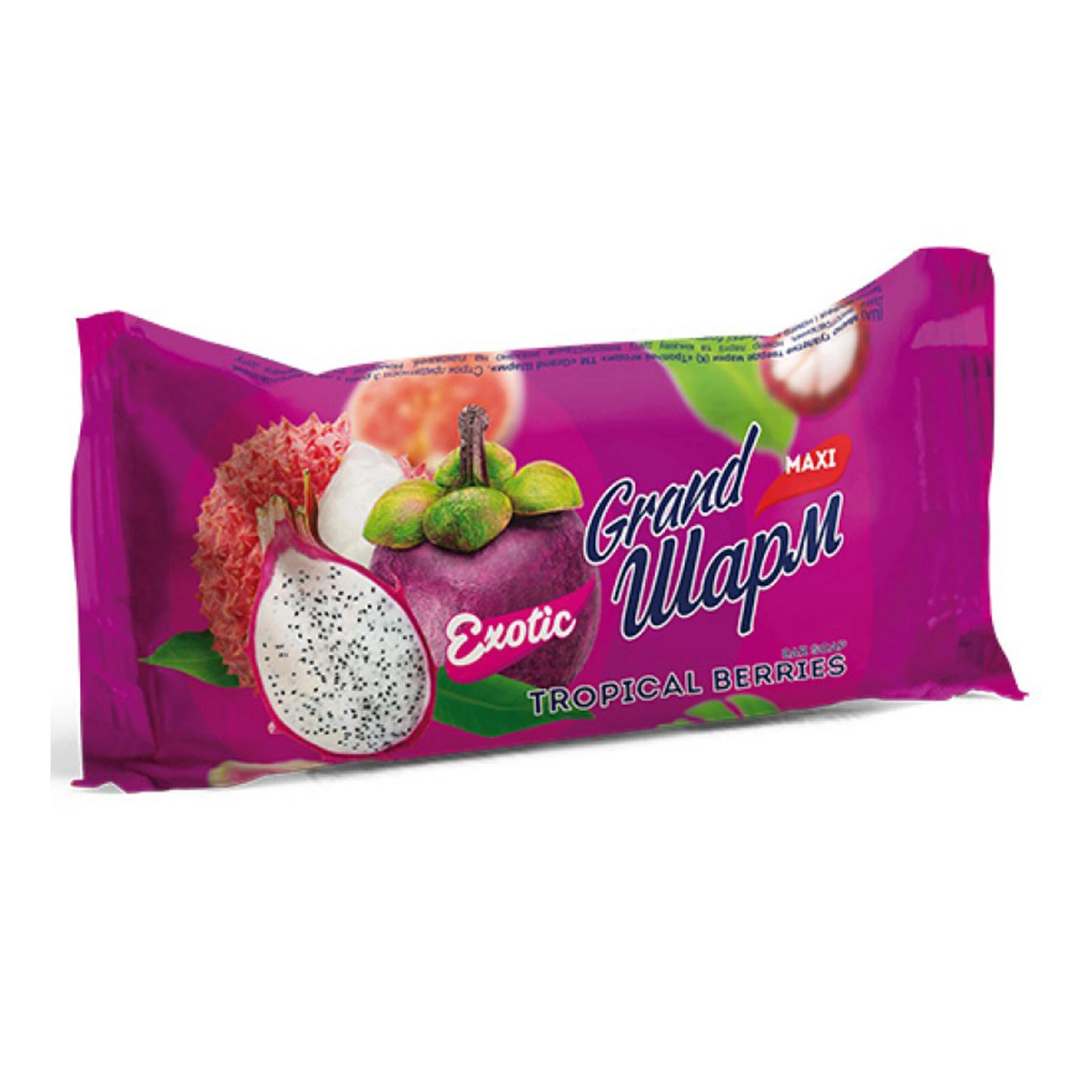 Мило Grand Шарм Maxi тверде туалетне Тропічні ягоди 125г Фото №:1