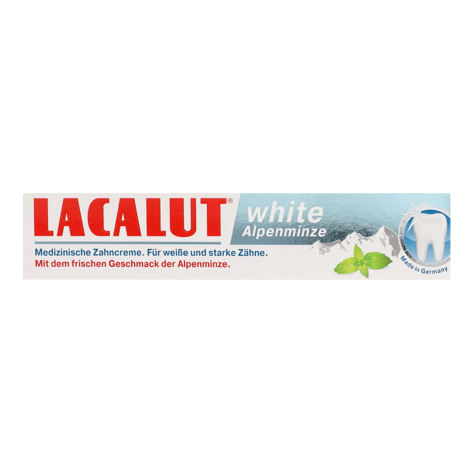 Паста зубна Lacalut White альпійська м`ята 75мл фото 2