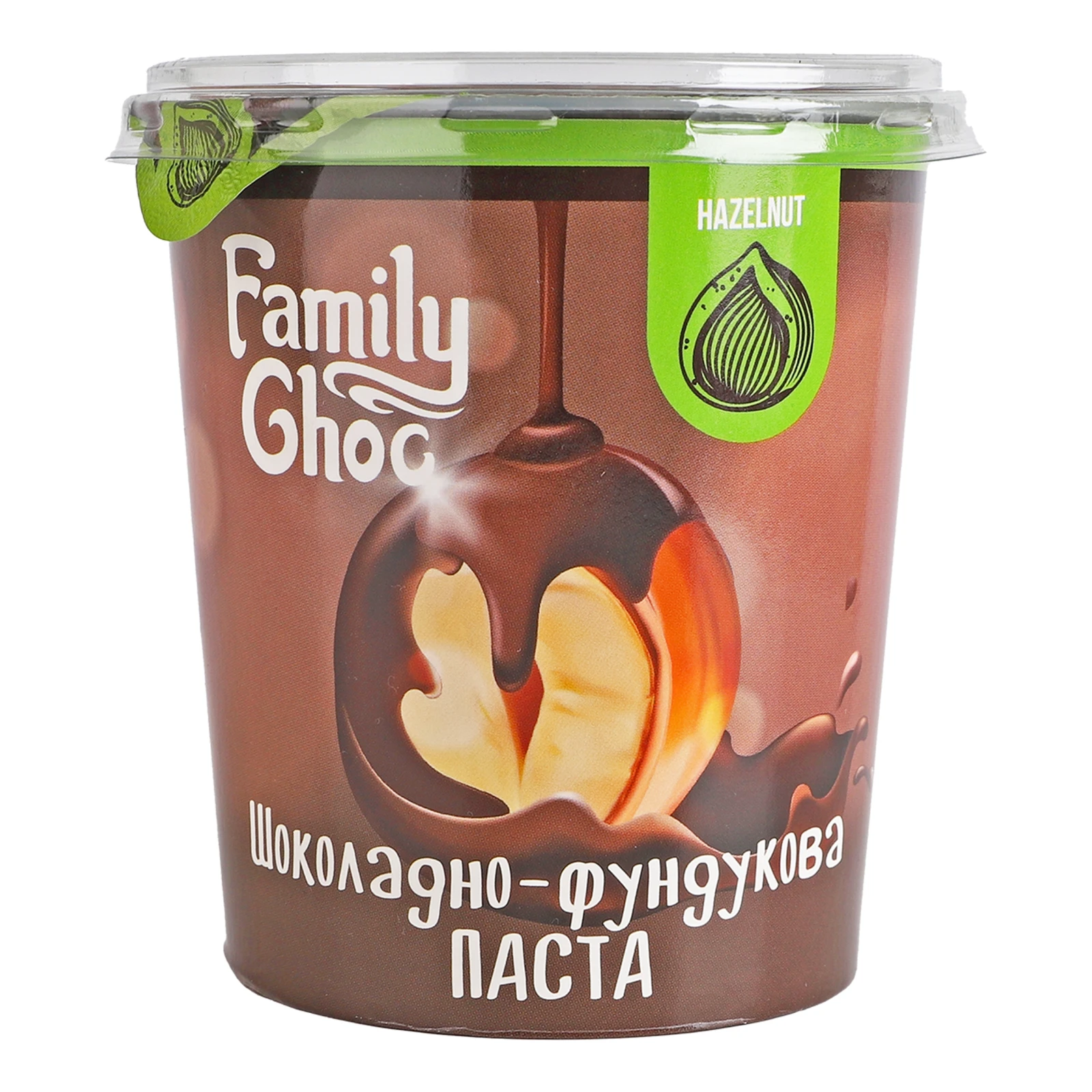 Паста шоколадно-фундукова Family Choc 400г