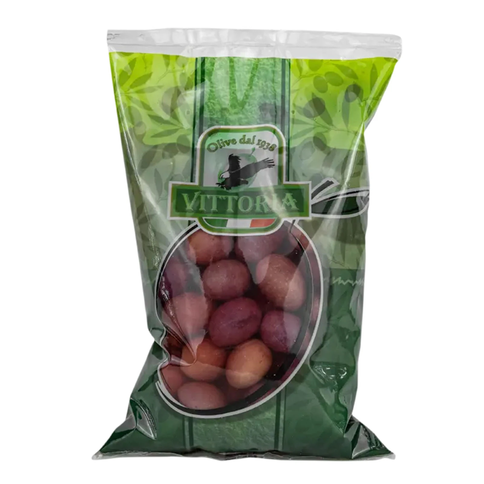 Маслини Vittoria 500г Nere in Salamoia з/к п/п Фото №:1