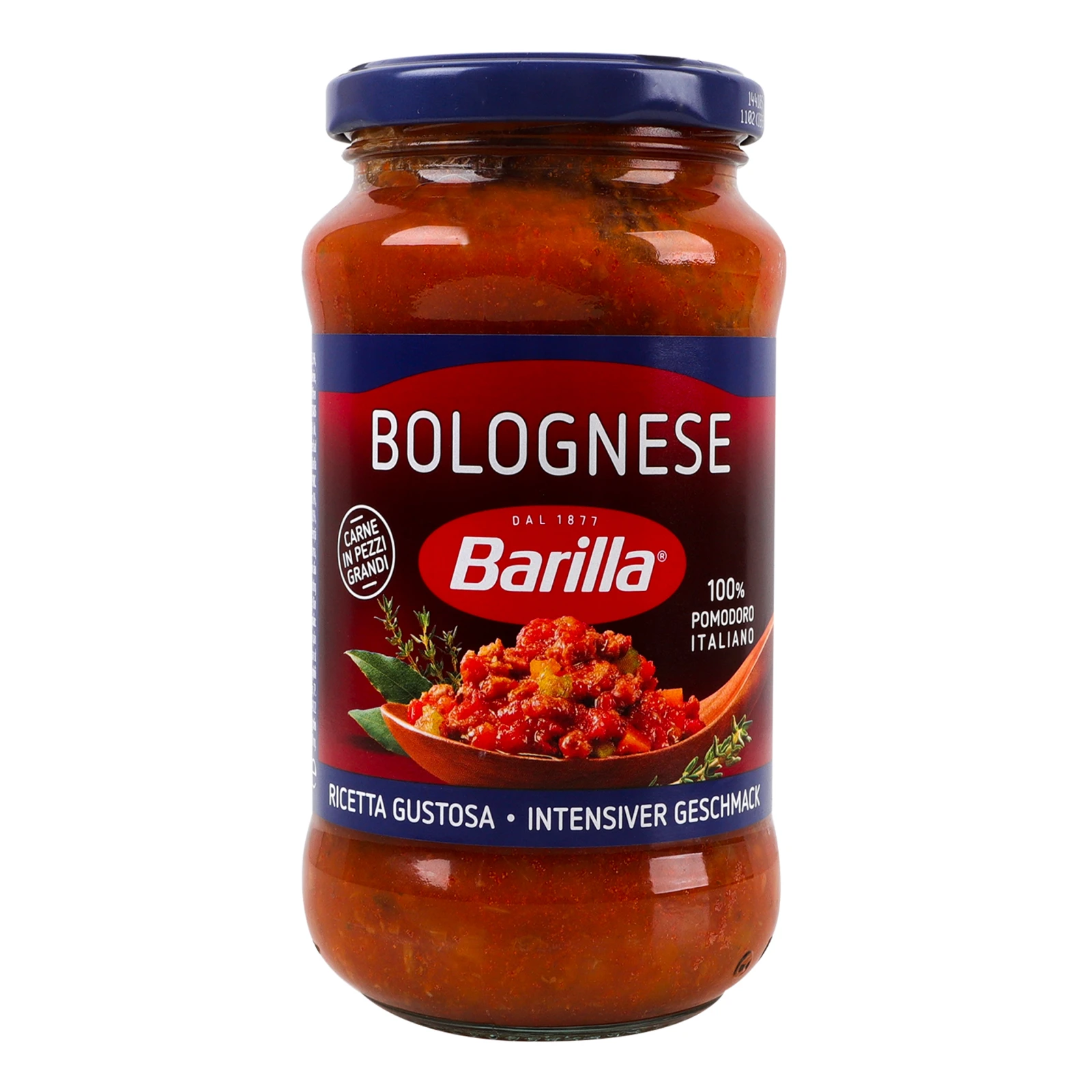 Соус Barilla Bolognese томатний з яловичиною та свининою 400г Фото навігації №:1