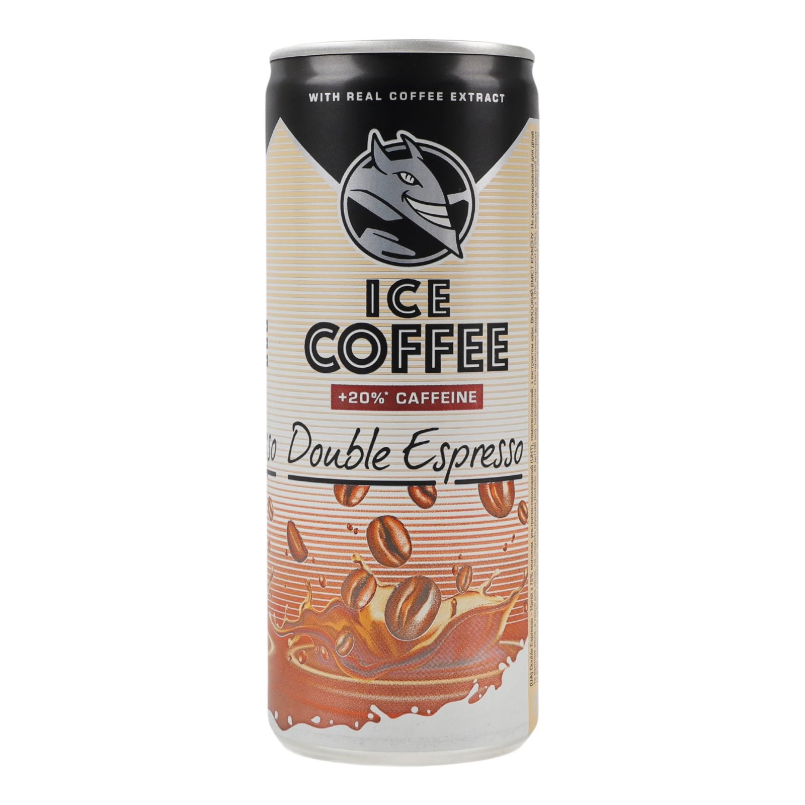 Кава Hell Energy Coffee Double Espresso холодна з молоком 0,25л Фото №:1
