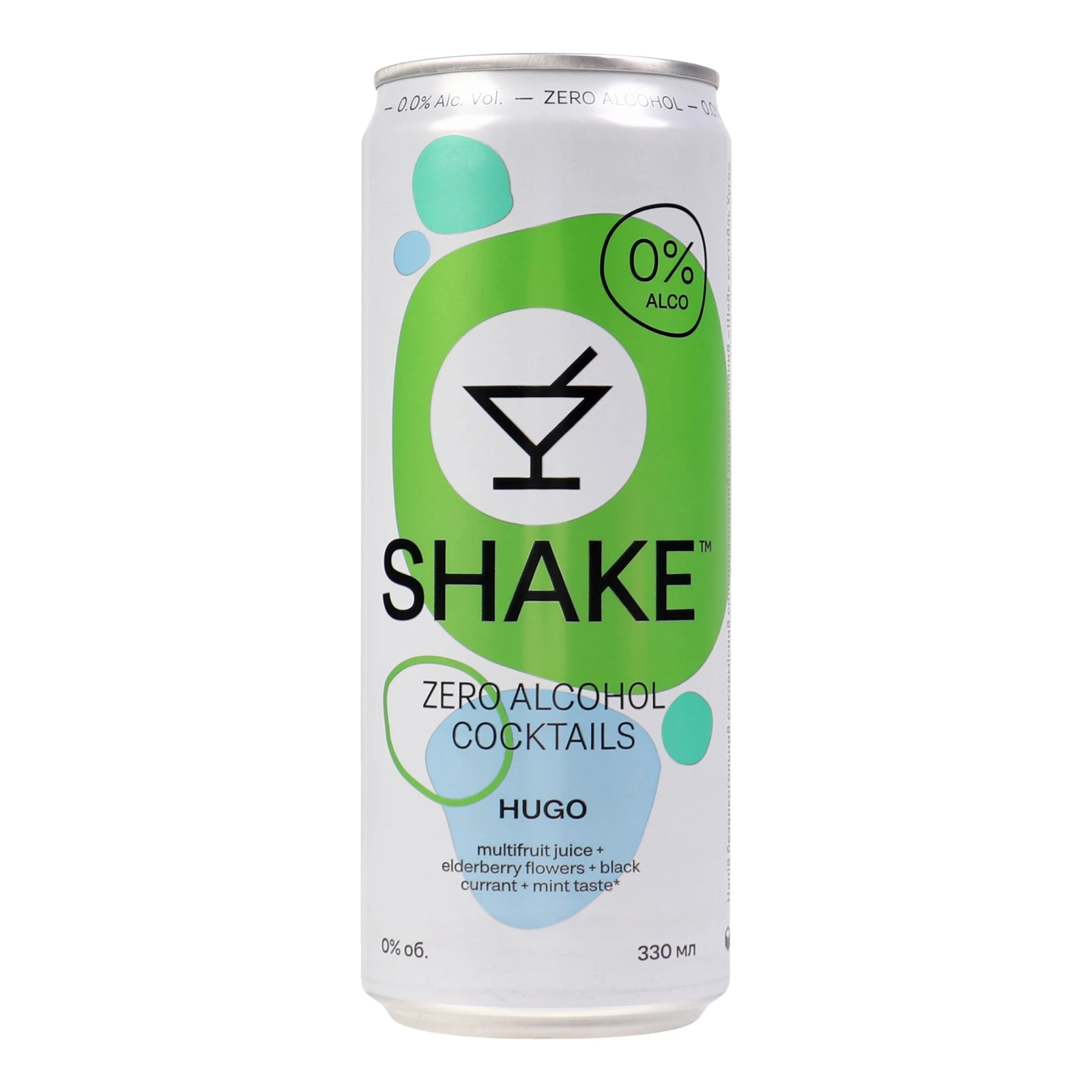 Напій безалкогольний Shake Hugo соковмісний сильногазований 330мл Фото №:1