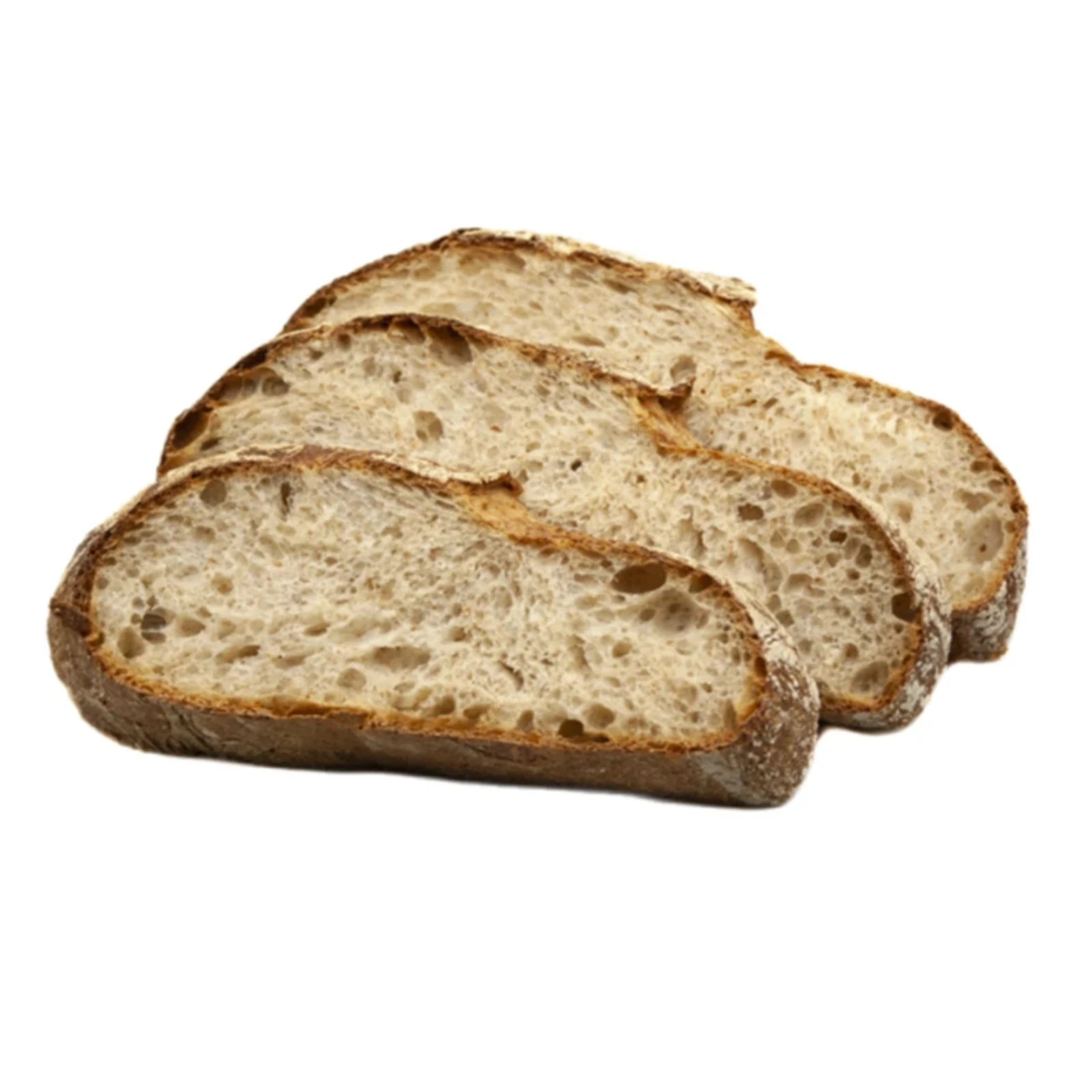 Хліб Горбушка цільнозерновий з висівками на заквасці Фото №:2