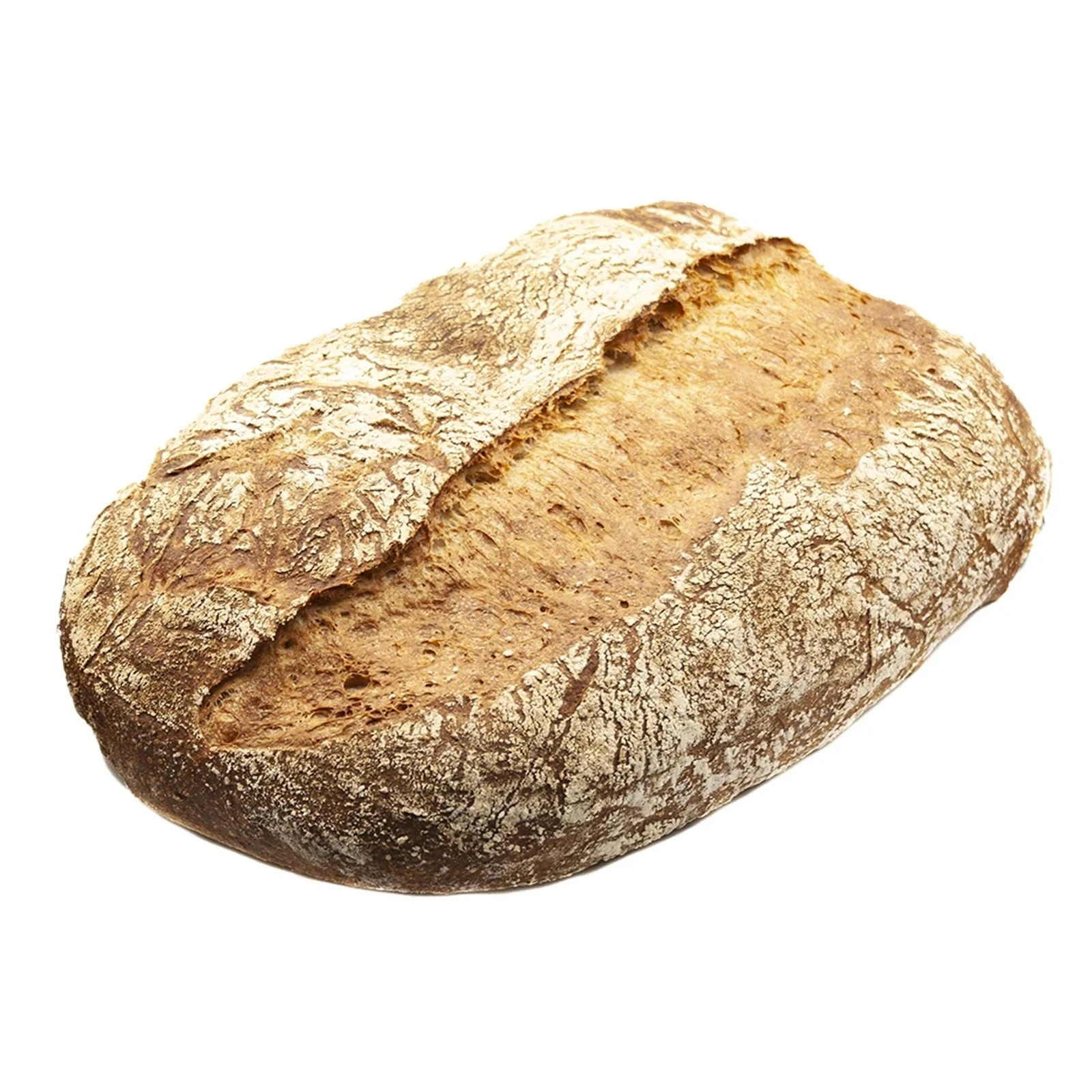 Хліб Горбушка цільнозерновий з висівками на заквасці Фото №:1