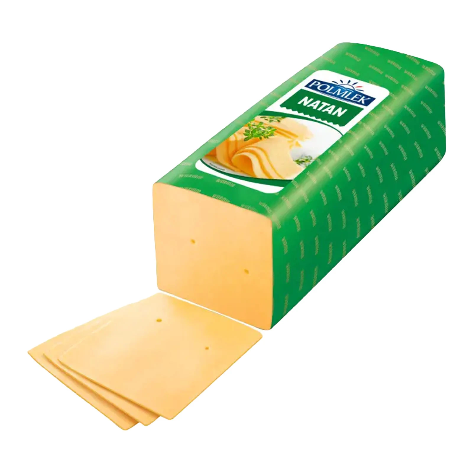 Сир Polmlek 45% Natan Фото №:1