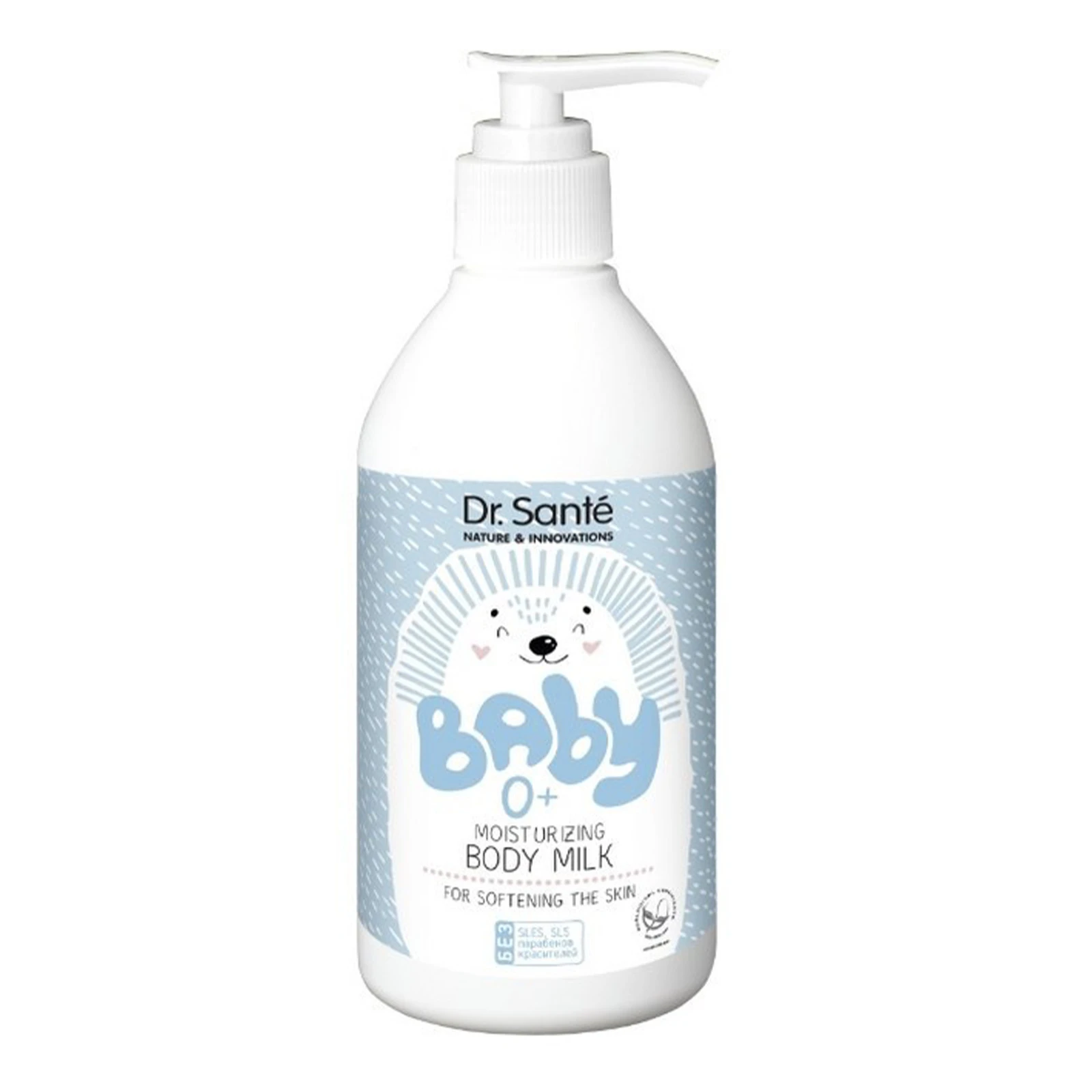 Молочко Dr.Sante Baby зволожуюче для тіла 300мл Фото №:1