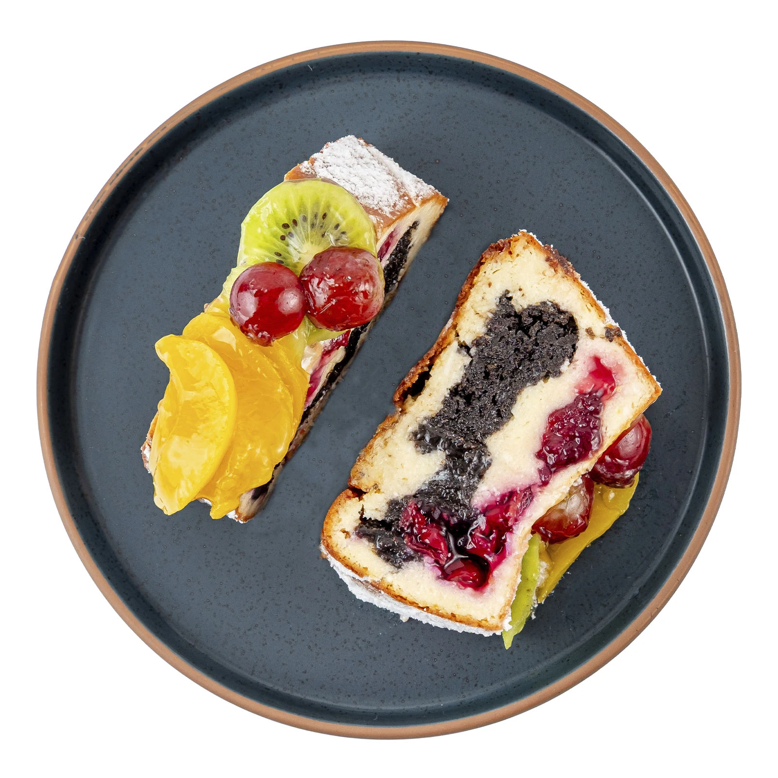 Сирник Горбушка з маком та вишнею Фото №:1