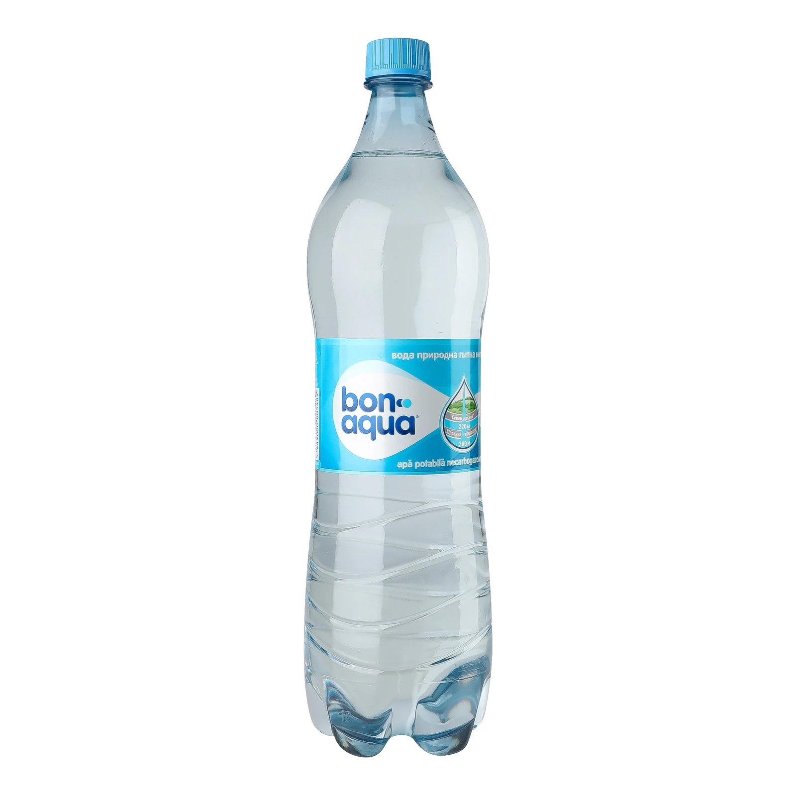 Вода BonAqua питна негазована 1л Фото №:1