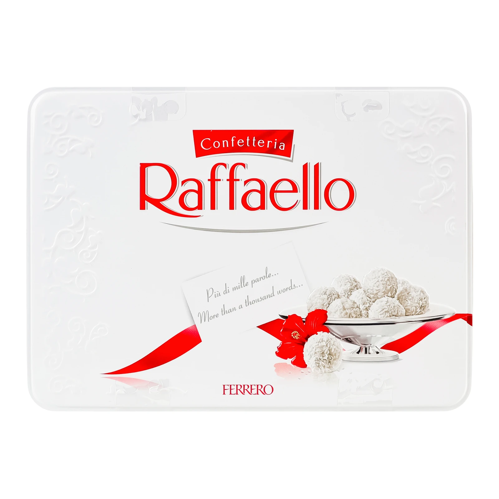 Цукерки Raffaello хрусткі у кокосовій стружці з цілим мигдальним горіхом 300г Фото №:1