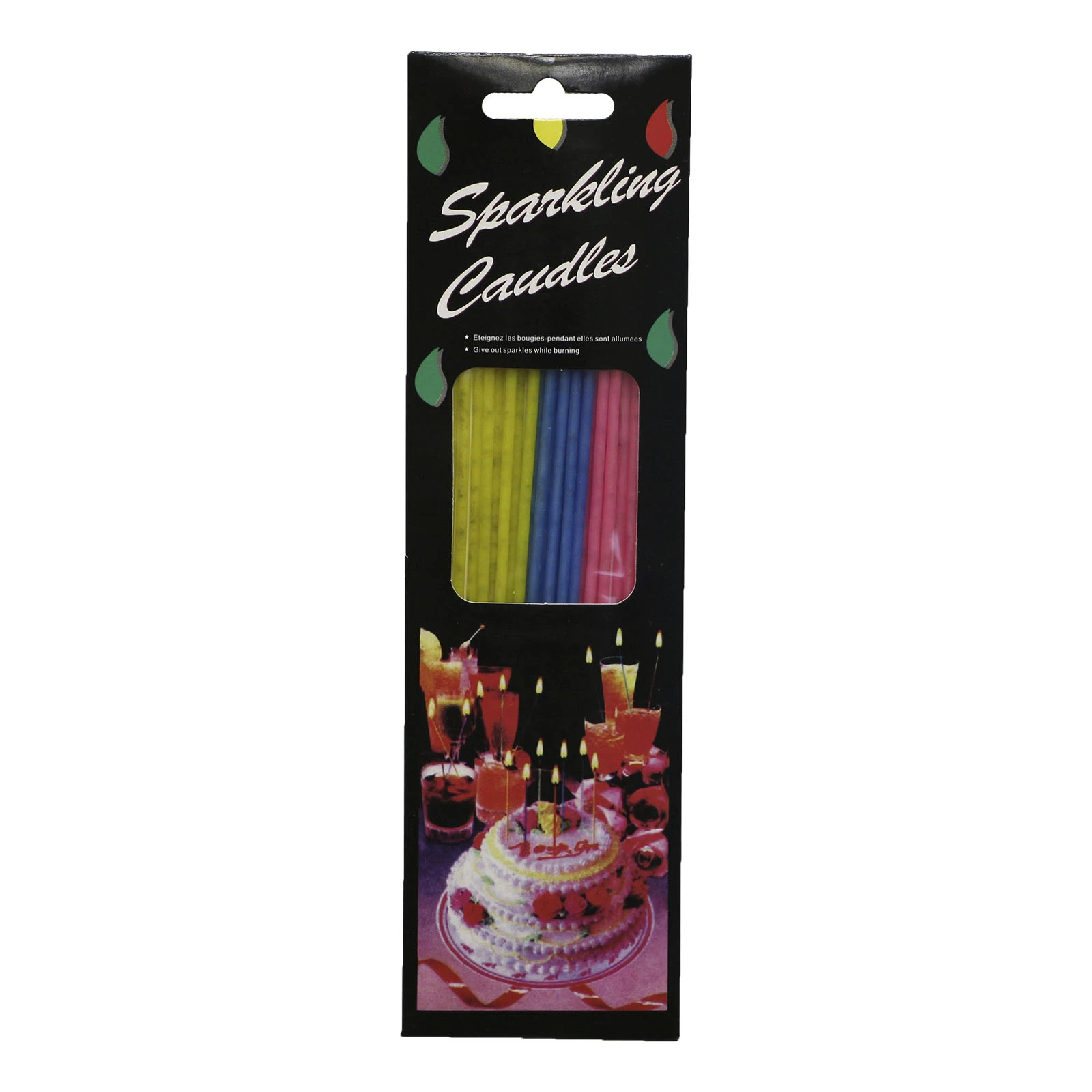 Свічки Party House асорті 24 шт. Фото №:1