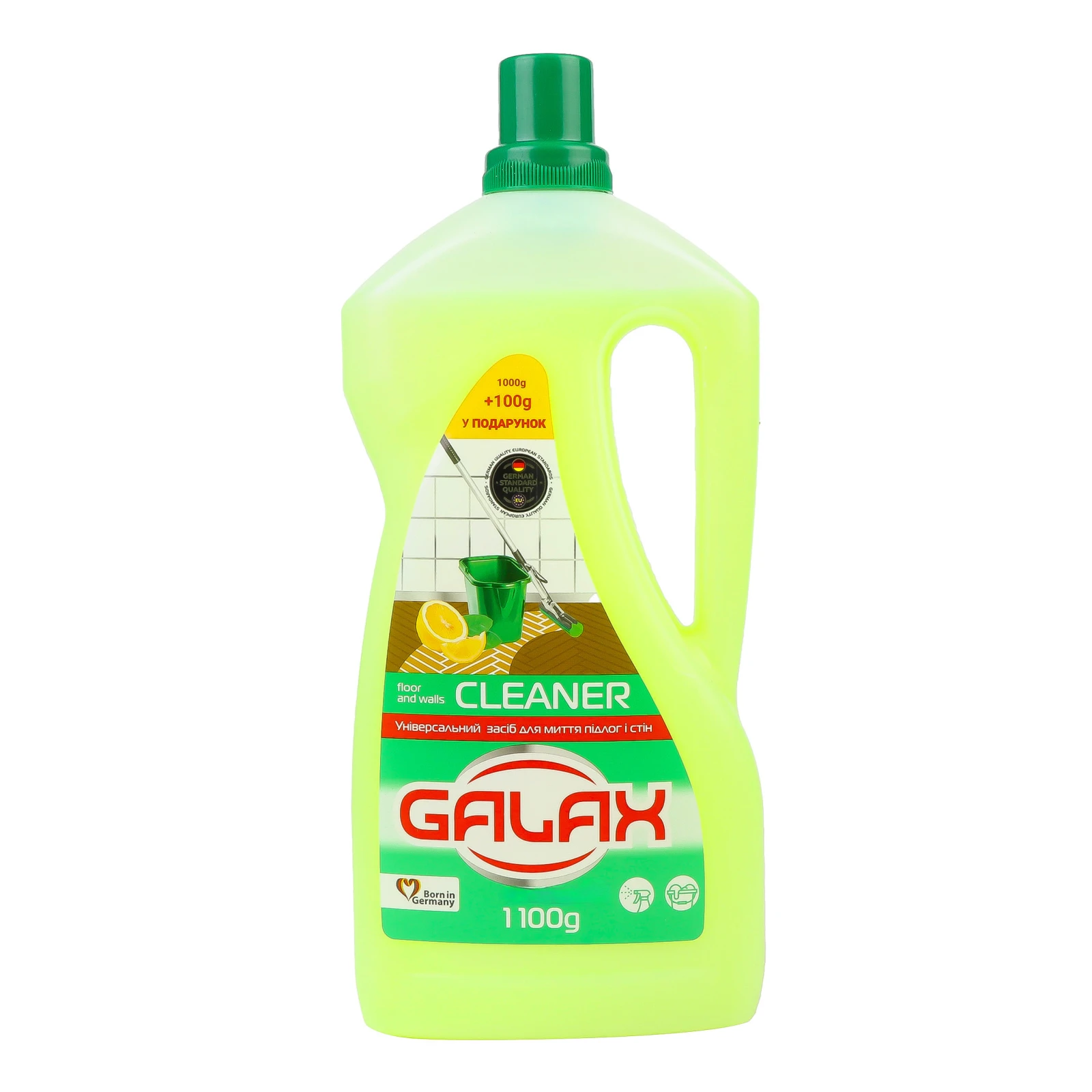 Засіб для миття Galax для підлог і стін Power Clean універсальний 1.1кг Фото №:1