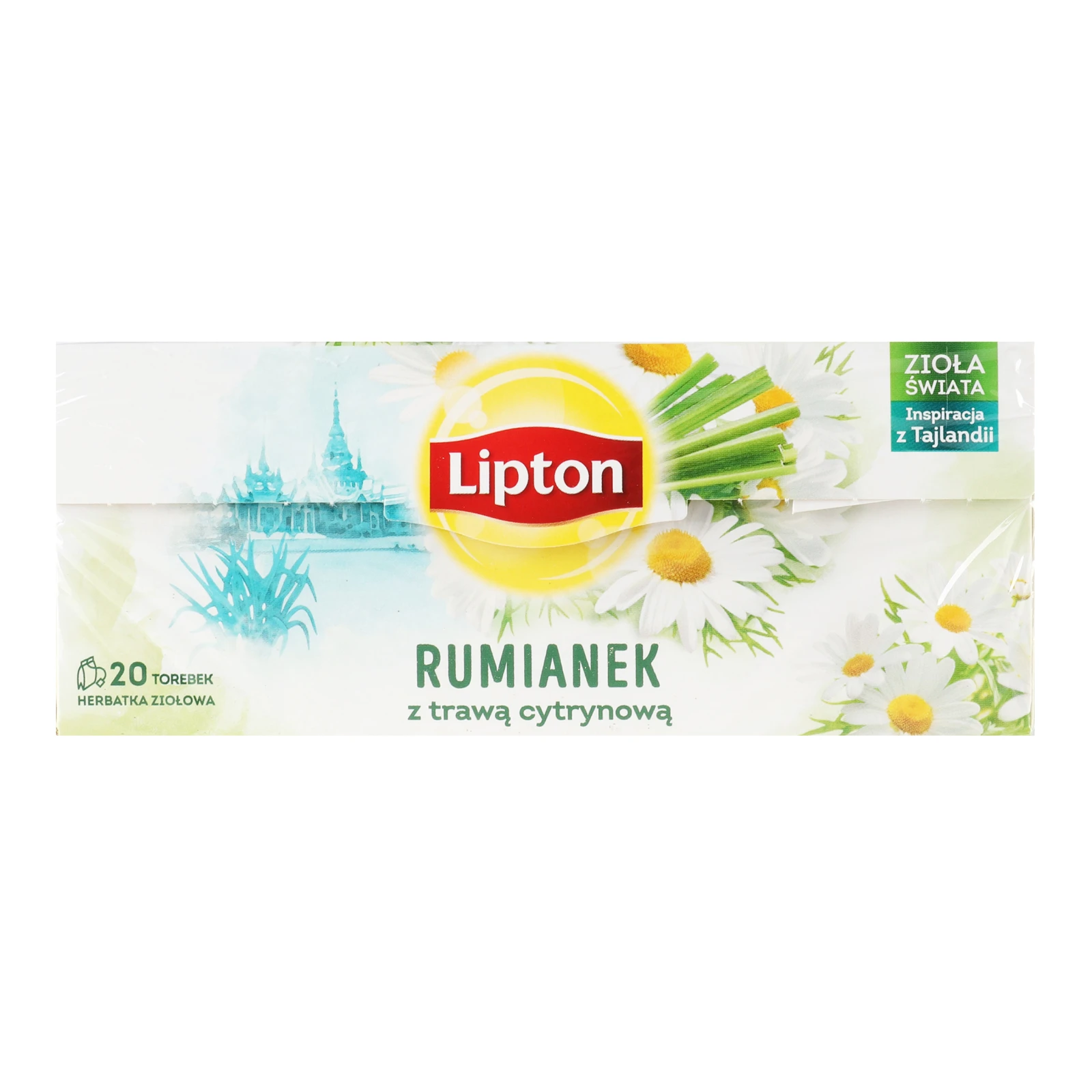 Суміш трав'яна Lipton Ромашка з лемонграсом 20г Фото навігації №:1