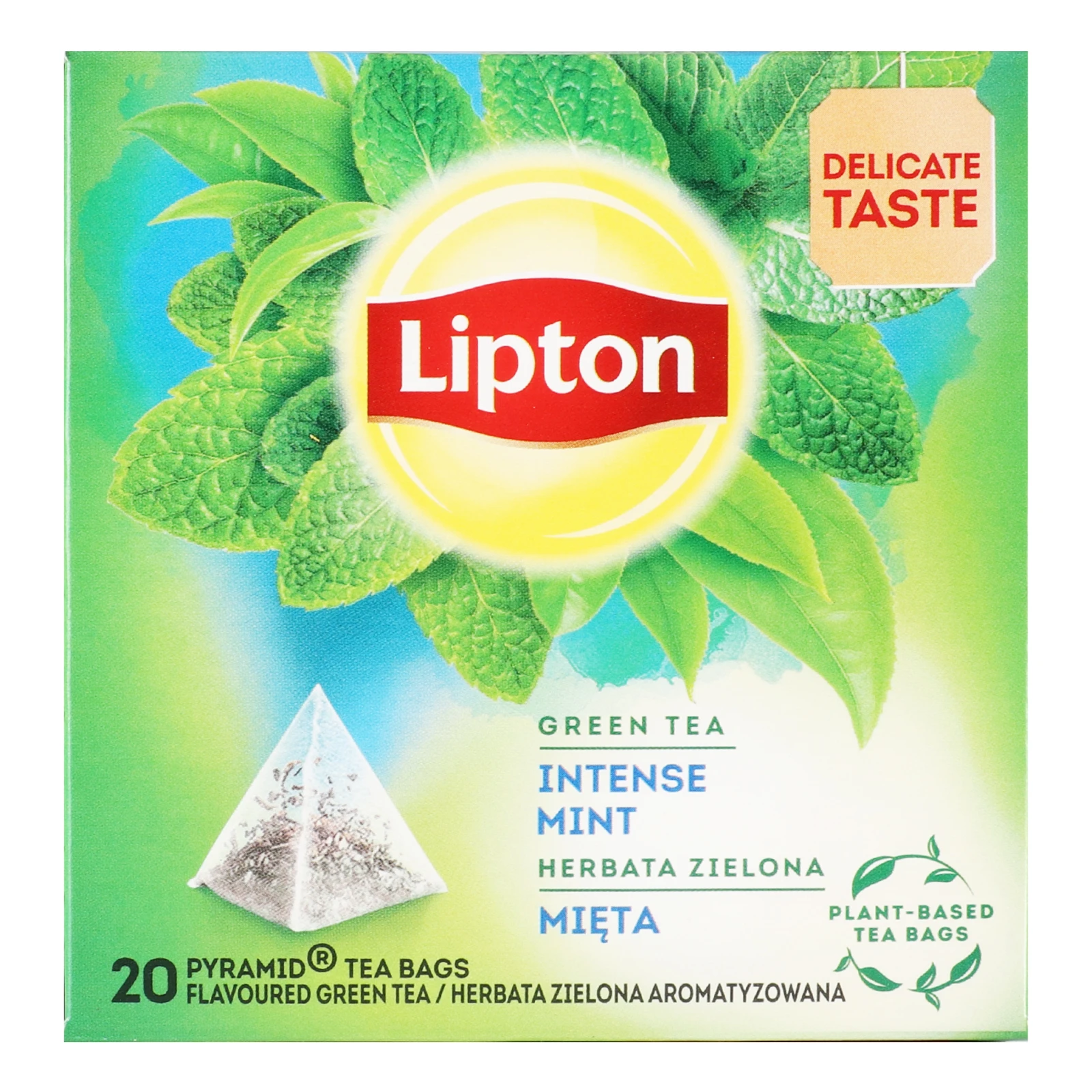 Чай Lipton Intense Mint зелений 32г Фото №:1