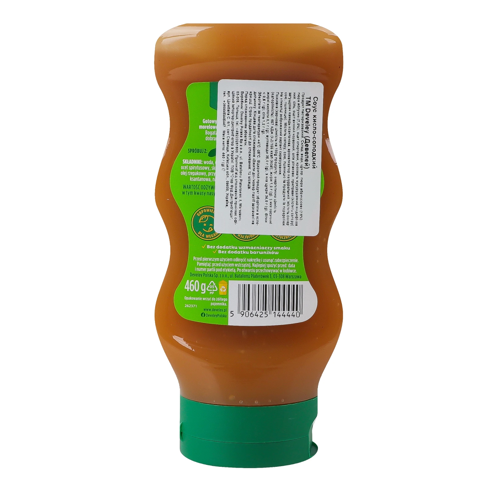 Соус Develey кисло-солодкий 460г Фото №:2