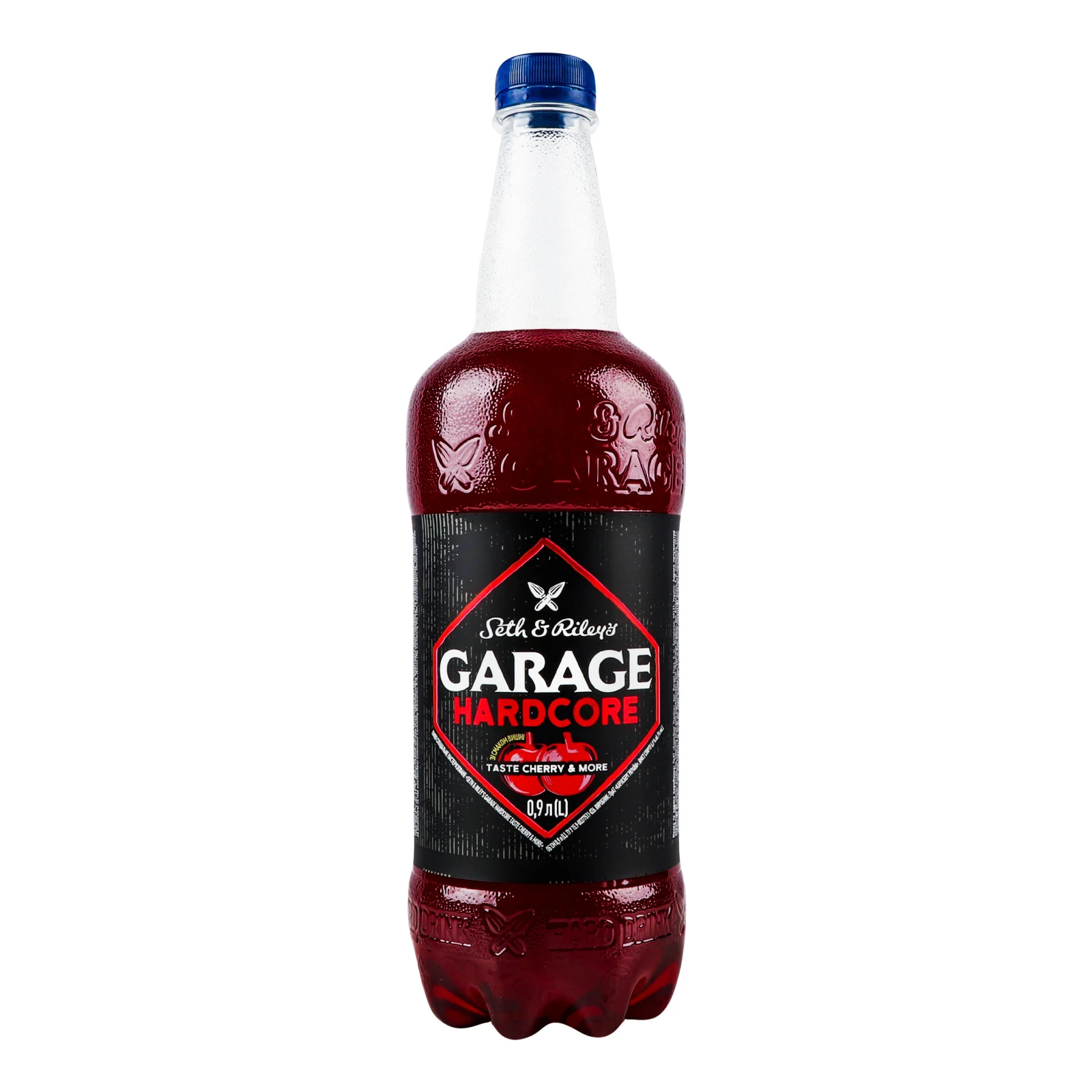 Пиво Seth&Riley's Garage Hardcore спеціальне пастеризоване Cherry&More 6% 0.9л Фото №:1