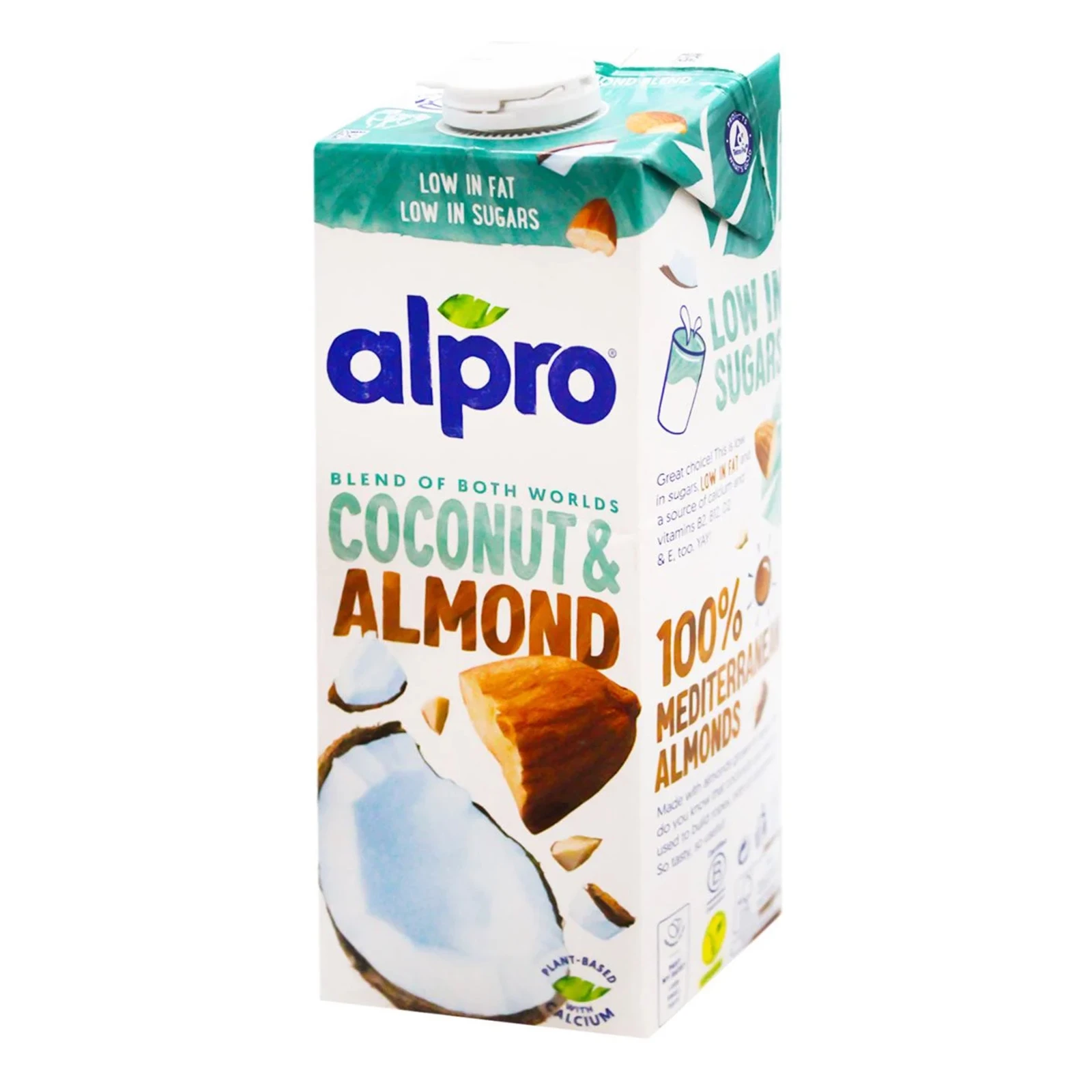 Напій кокосово-мигдальний Alpro 1л Фото №:2