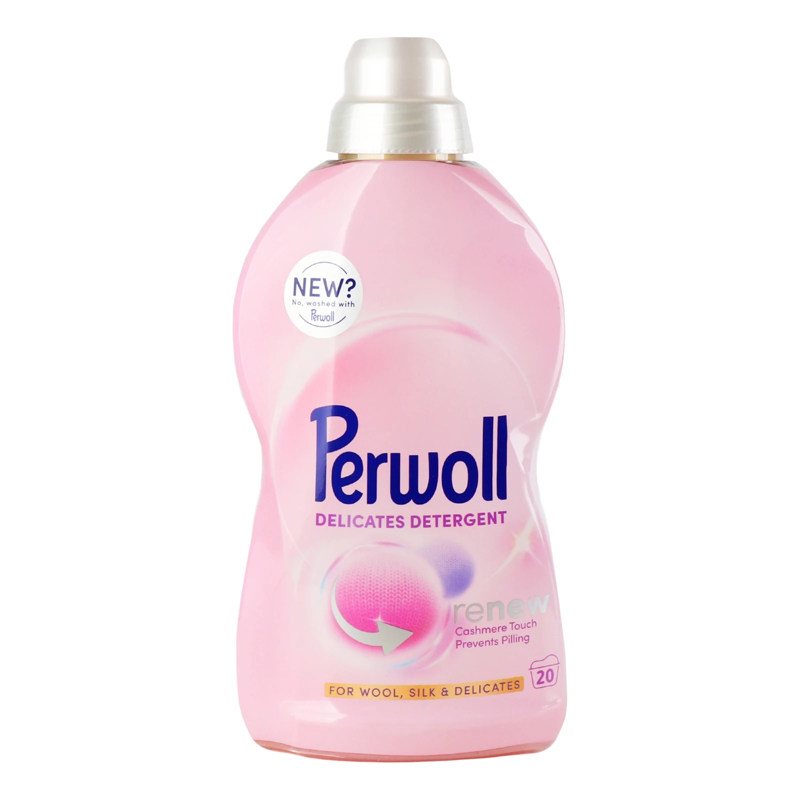 Засіб для прання Perwoll Renew спеціальний для вовни шовку та делікатних тканин 1л Фото №:1
