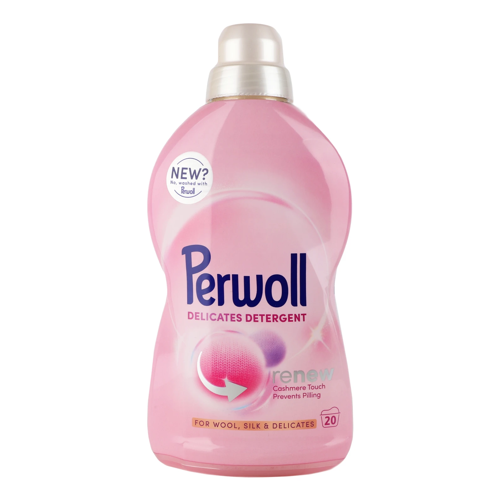 Засіб для прання Perwoll Renew спеціальний для вовни шовку та делікатних тканин 1л Фото №:1