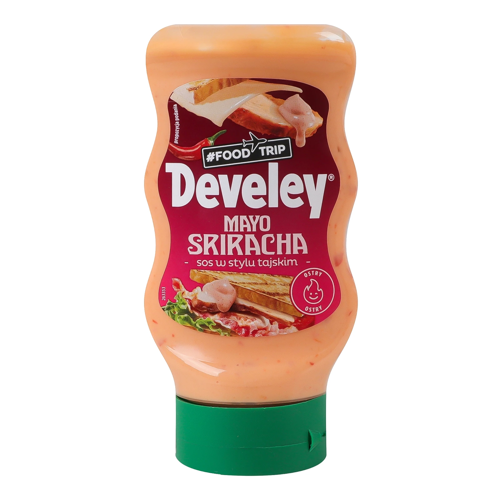 Соус Develey Mayo Sriracha 300мл Фото №:1