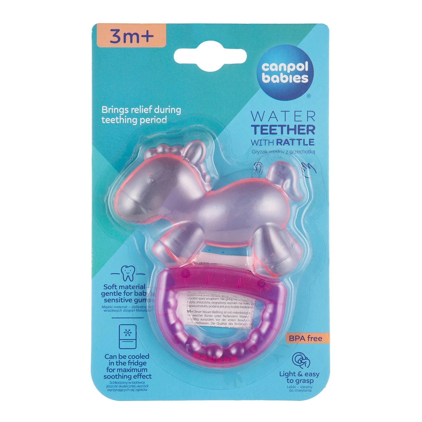 Брязкальце-зубогризка Canpol babies Коник 74/018 Фото №:1