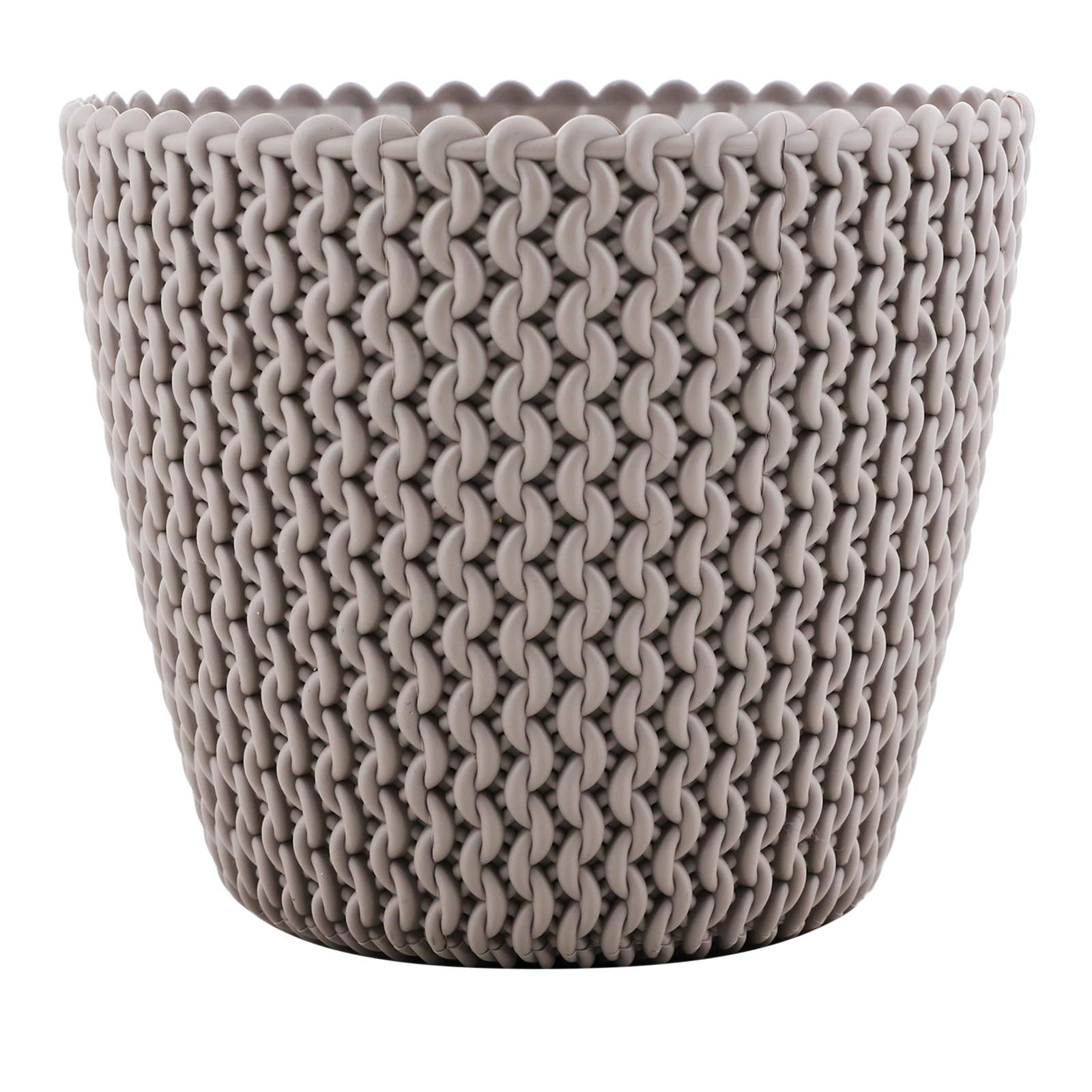 Горщик для квітів Splofy круглий мокка 130мм Фото №:2