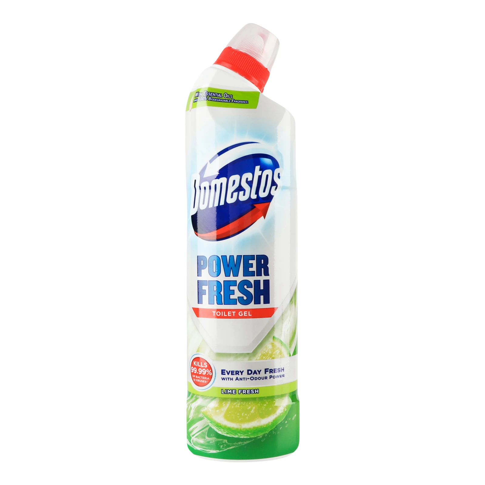 Засіб для чищення Domestos Power Fresh Lime Fresh для туалету 700мл Фото №:1