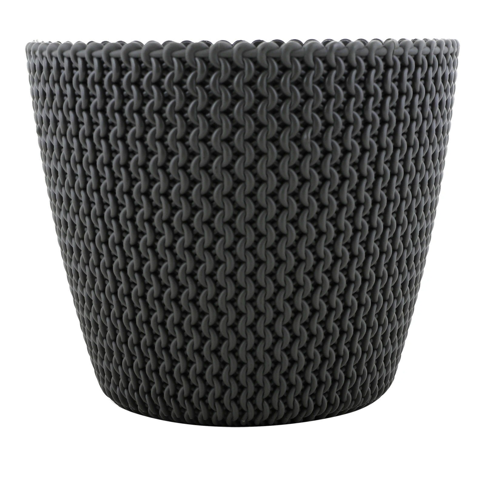 Горщик для квітів Prosperplast Splofy круглий сірий 160мм Фото №:2