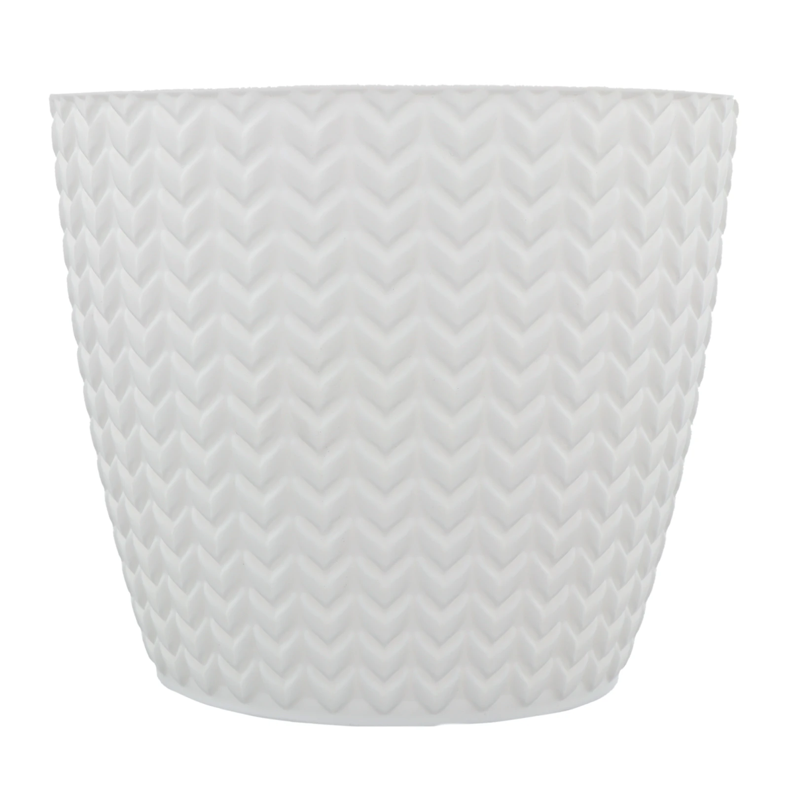 Горщик для квітів Prosperplast Wheaty №DWH190 білий 1шт Фото №:1